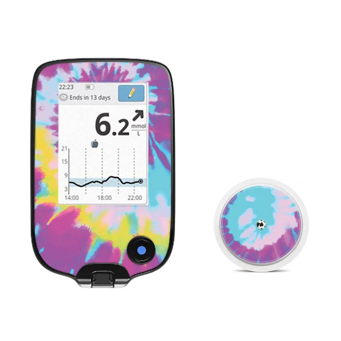 Groovy Tie-Dye for Freestyle Libre 2