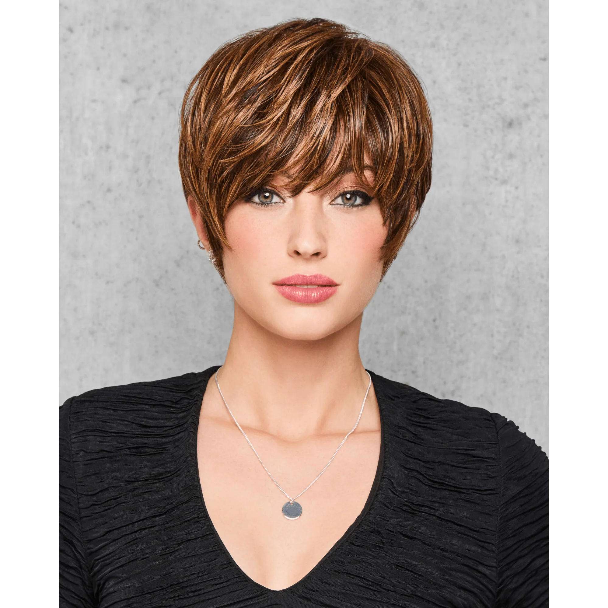 Hairdo R3329S+ Feather Cut Wig by Hairuwear Glazed Auburn R3329S+