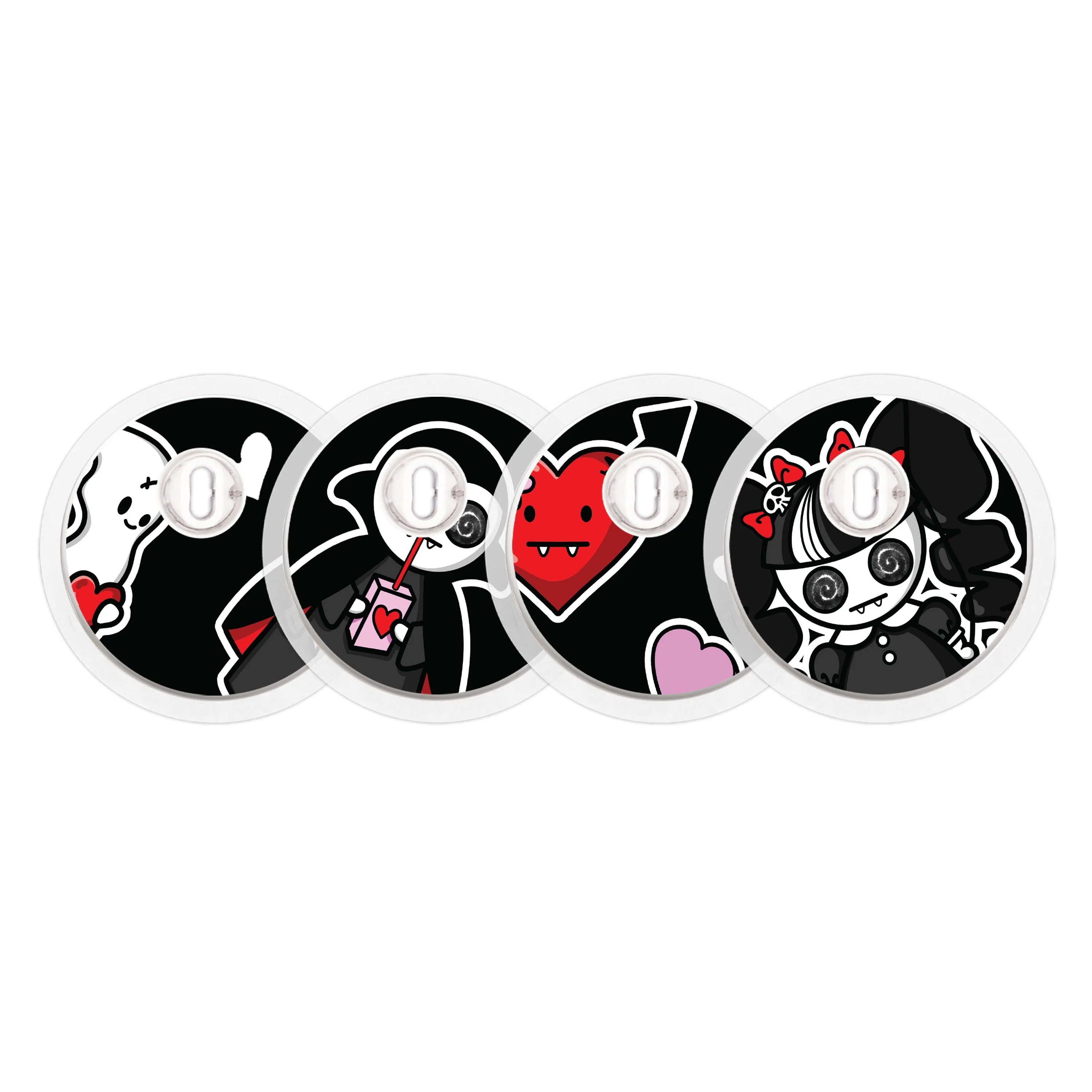 Halloween Valentine Designed for the FreeStyle Libre 3 Plus & Lingo  Sensor - Image 2