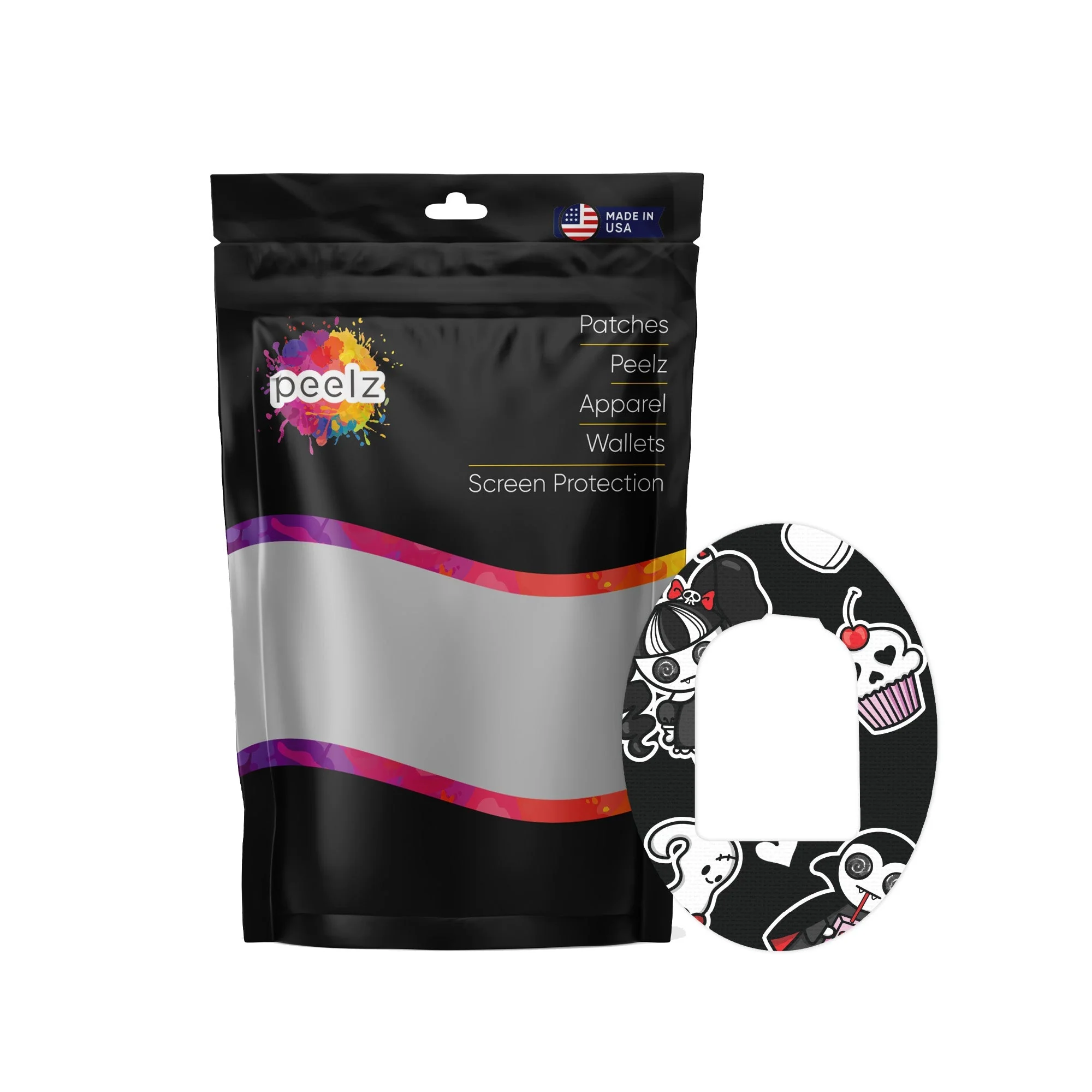 Halloween Valentine Pod Patch Tape - Pump Peelz