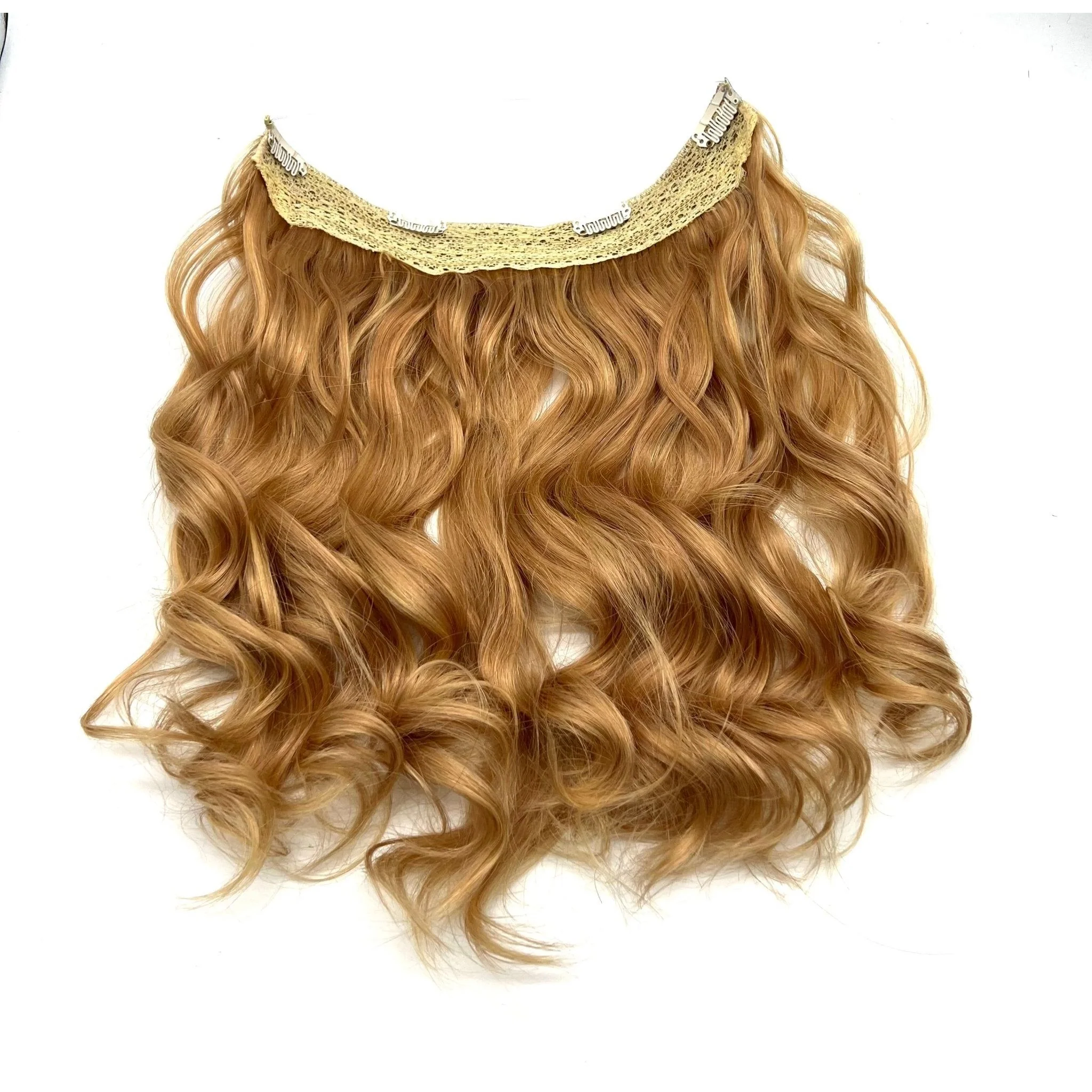 Halo Hair extensions Body Wave Real Human Hair 14'' - Image 2