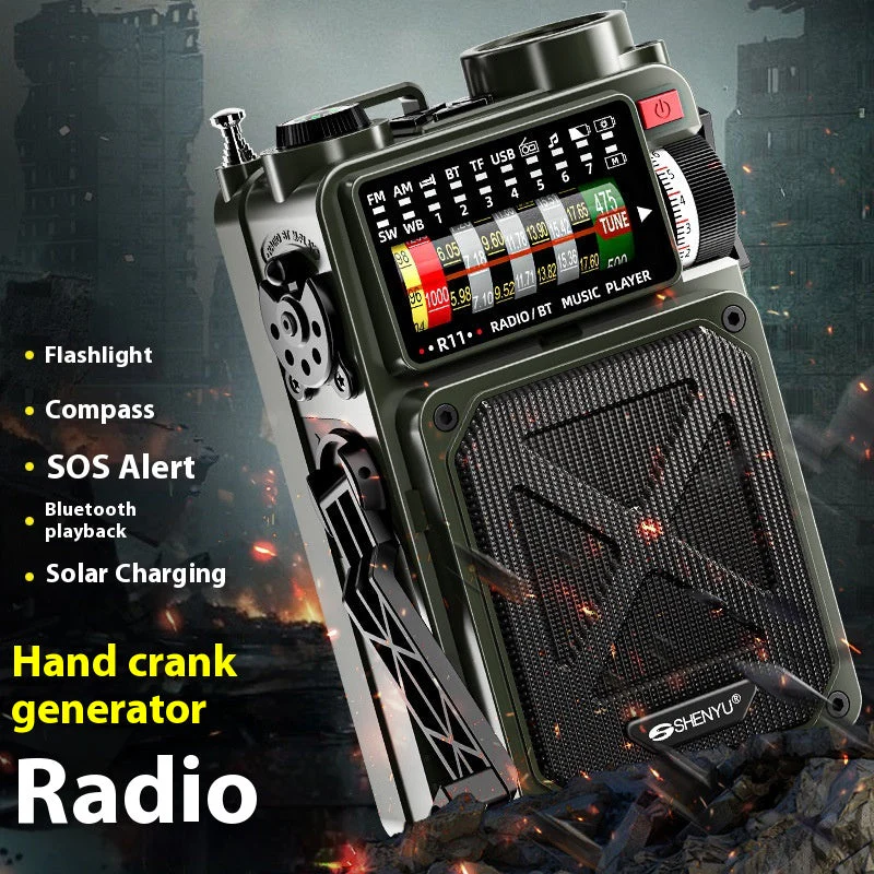 Hand-Crank Generator & Solar Power Bank - Image 2
