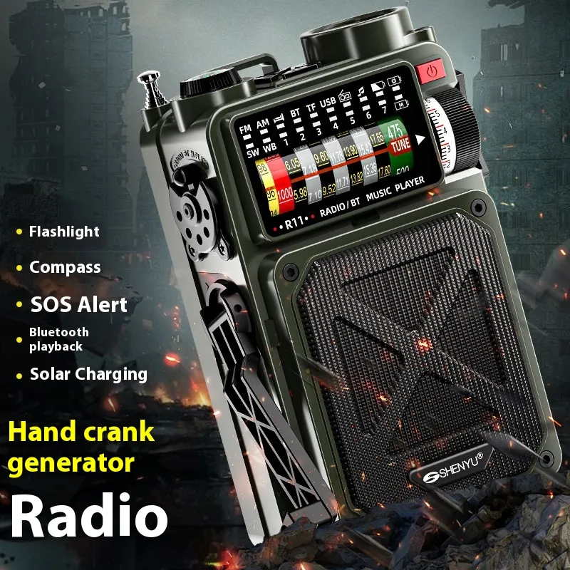 Hand-Crank Generator & Solar Power Bank - Image 5