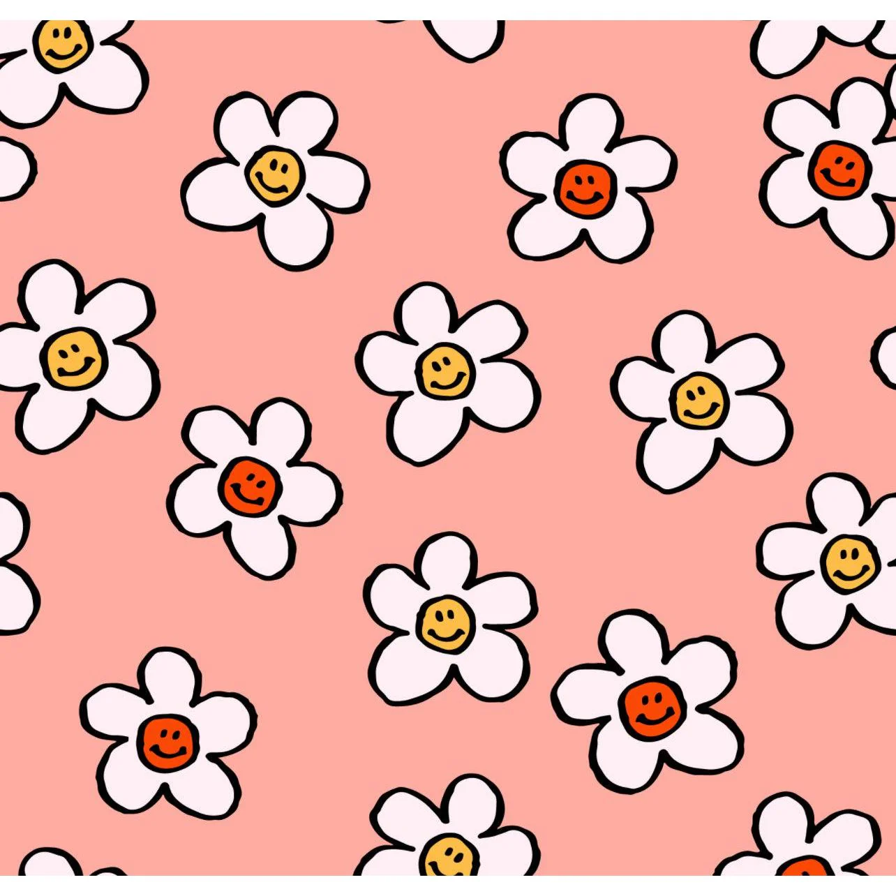 Happy Flowers Sticker for Omnipod® 5 Controller – Pump Peelz - Image 2