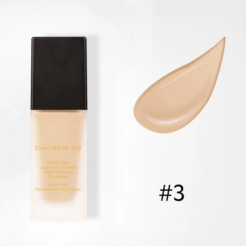Healthy Skin Full Coverage Matte Foundation with SPF 30 – Vegan, Gluten-Free & Hydrating - Image 11