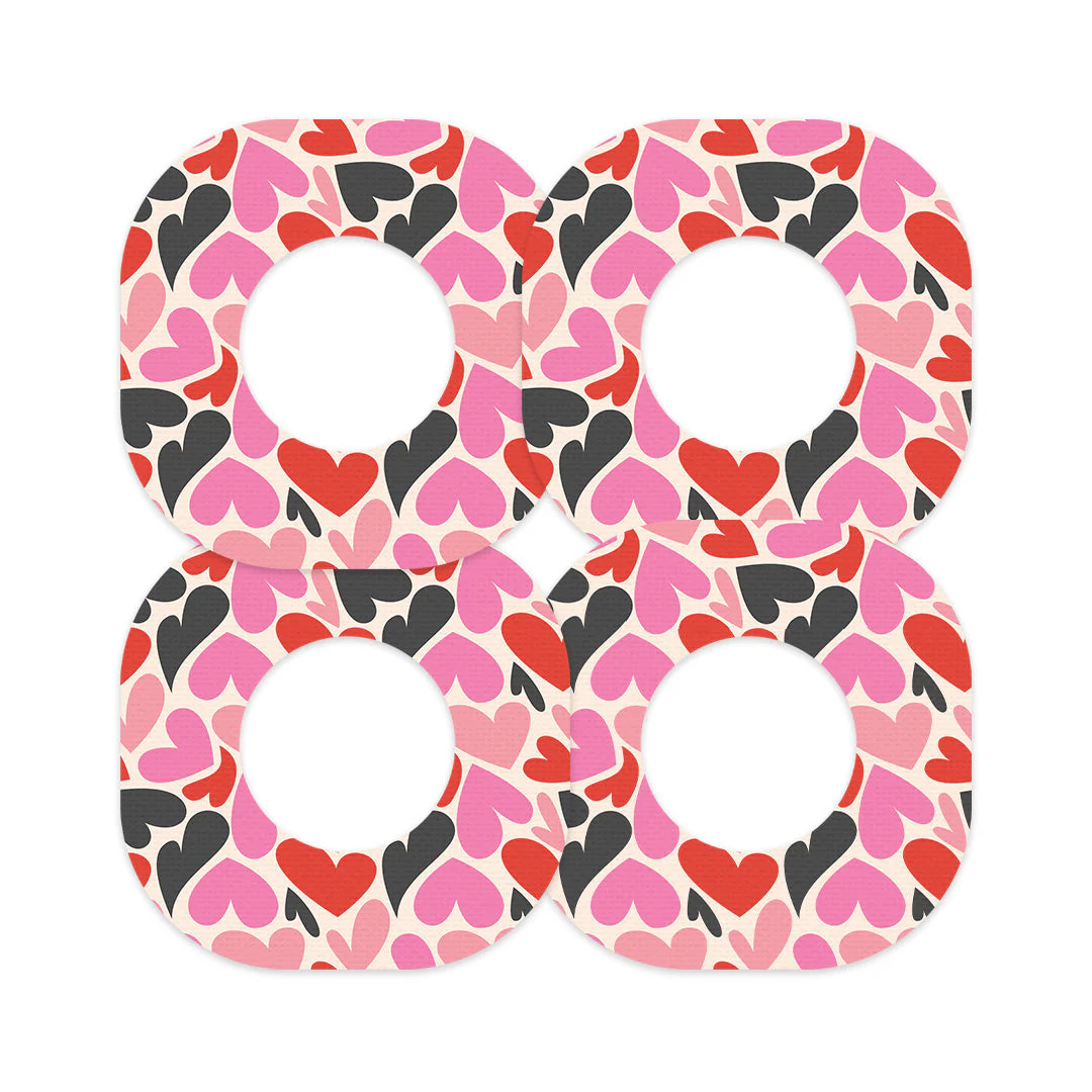 Heartbreaker Dexcom G7 and Stelo Patch Tape - Pump Peelz - Image 2