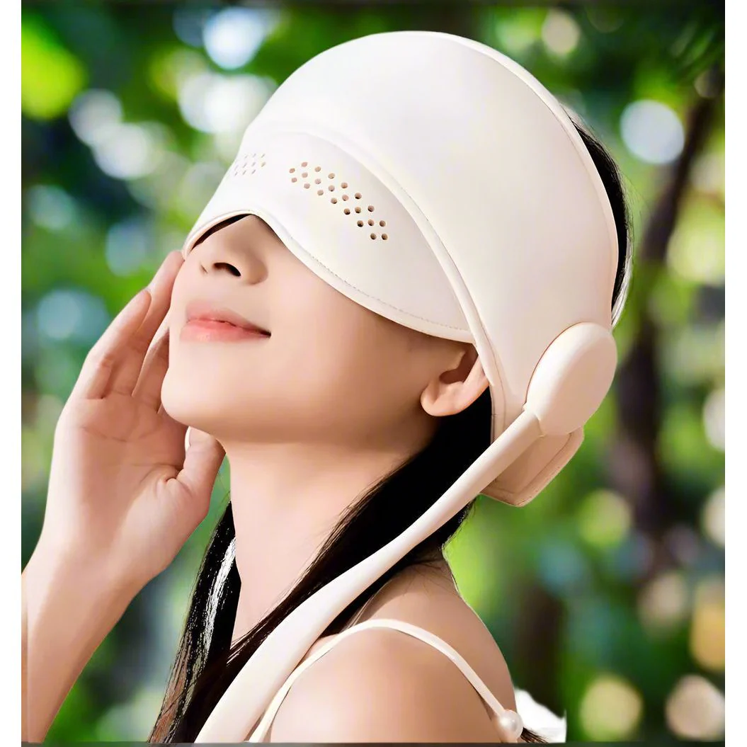 Heated Head & Eye Massager – Sleep Aid Pain Relief Device