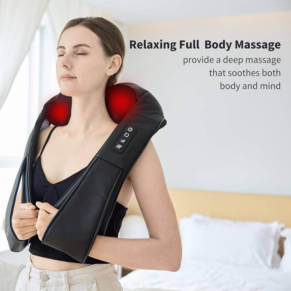 Heated Shiatsu Back and Neck Massager - Image 2