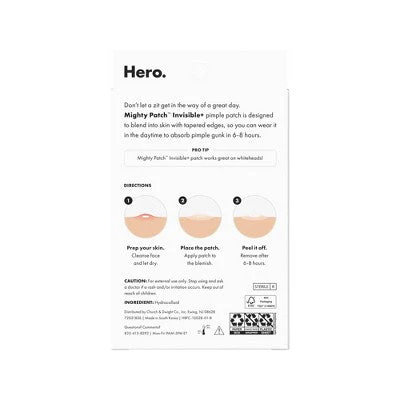 Hero Cosmetics Mighty Patch Invisible 72ct - Missing Box - Image 2