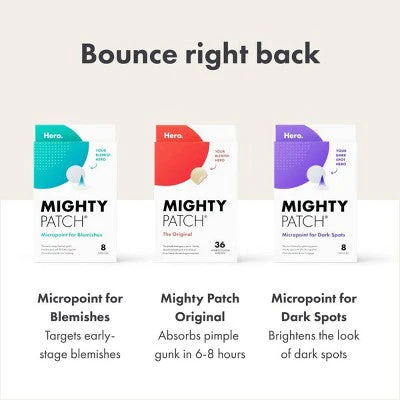 Hero Cosmetics Mighty Patch Original 72ct - Imperfect Box - Image 9