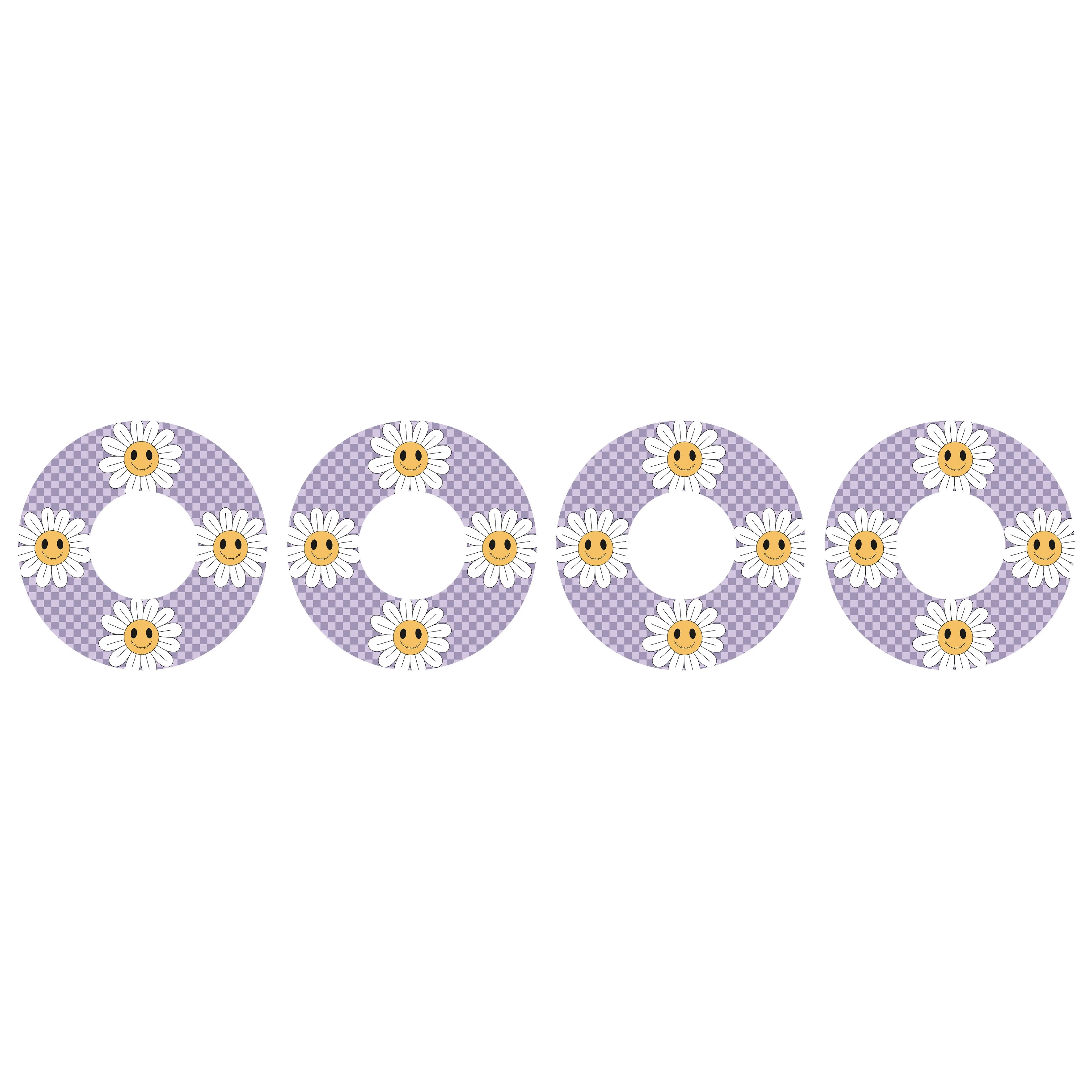 Hippie Halloween Patch  Tape Designed for the FreeStyle Libre 2 - Image 2