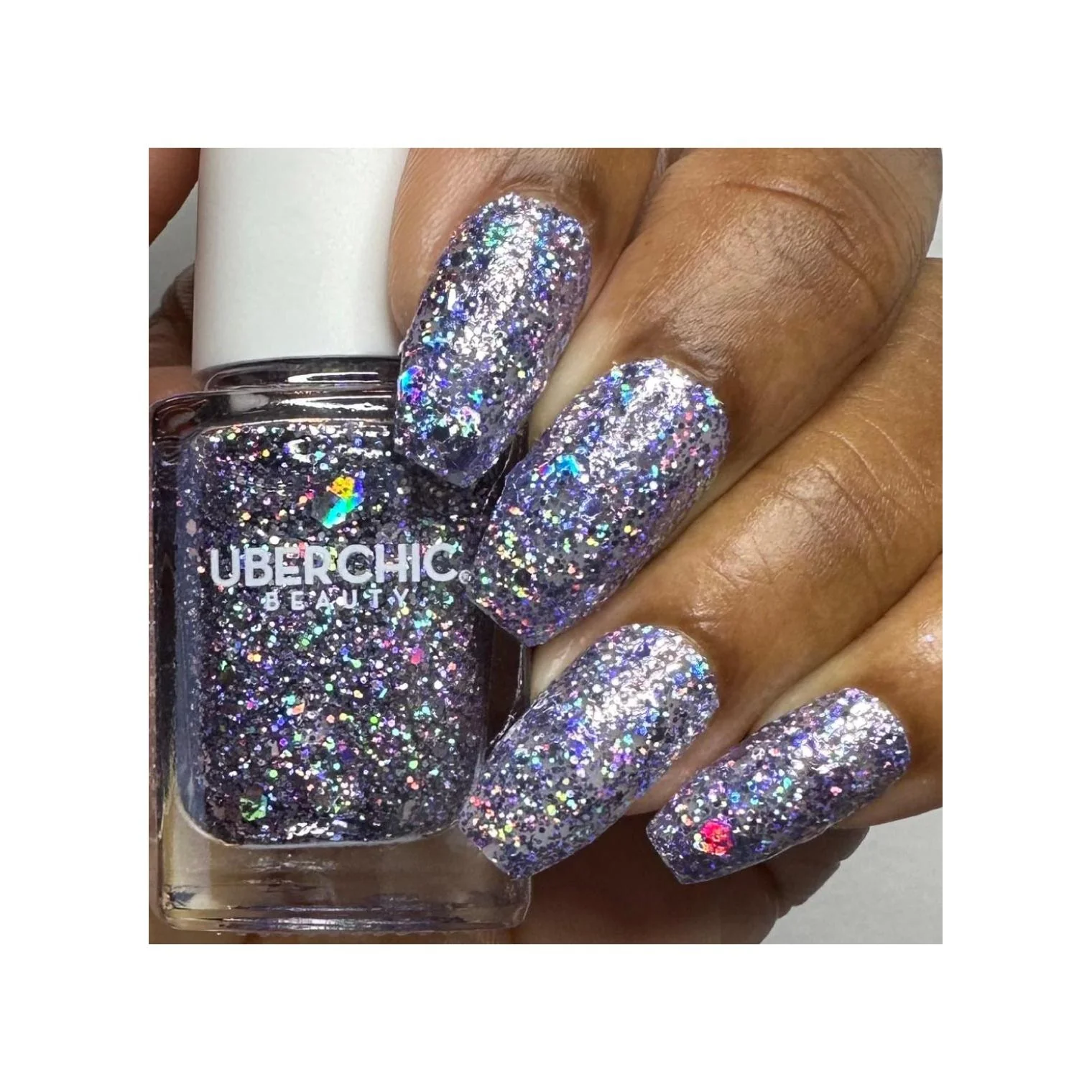 Holo Snowflakes - Holographic Polish - Image 14