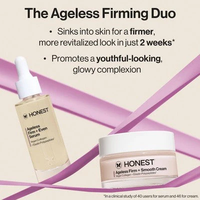Honest Beauty Ageless Firm and Even Serum 1.0 fl oz - Imperfect Box - Image 13
