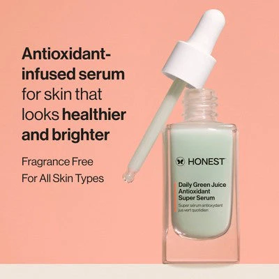 Honest Beauty Daily Green Juice Antioxidant Super Serum 1 fl oz - New - Image 4