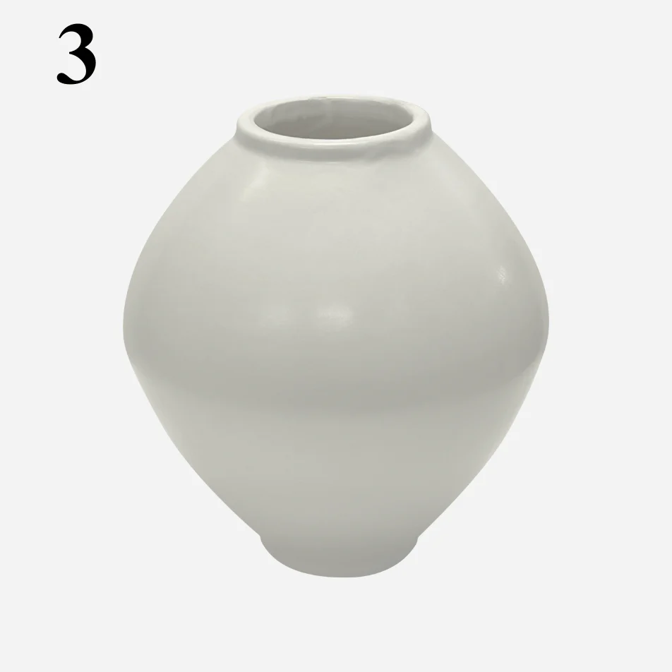 House of Dohwa Moon Jar Rice Bran Candle 320g 1ea - Image 6
