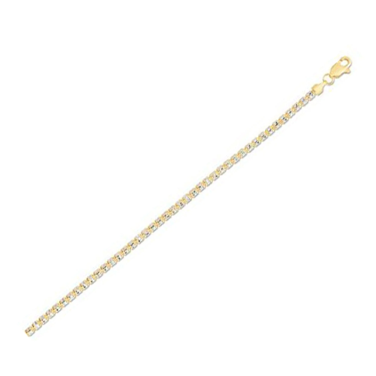 Ice Barrel Chain in 14k Yellow Gold (2.70 mm) - Image 5
