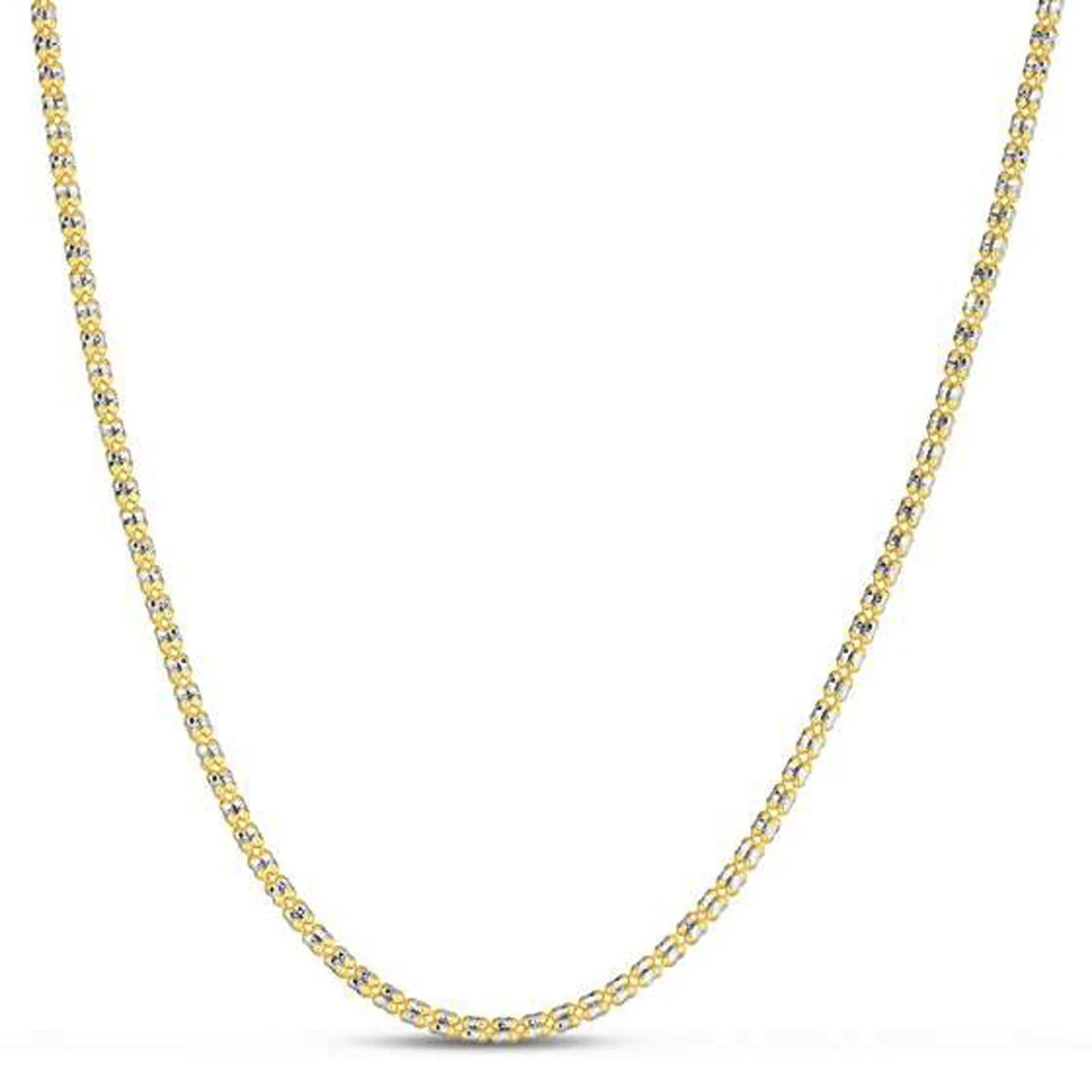 Ice Barrel Chain in 14k Yellow Gold (2.70 mm) - Image 6