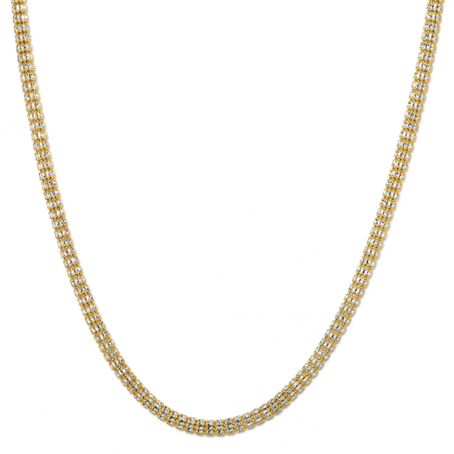 Ice Barrel Chain in 14k Yellow Gold (4.25 mm) - Image 6
