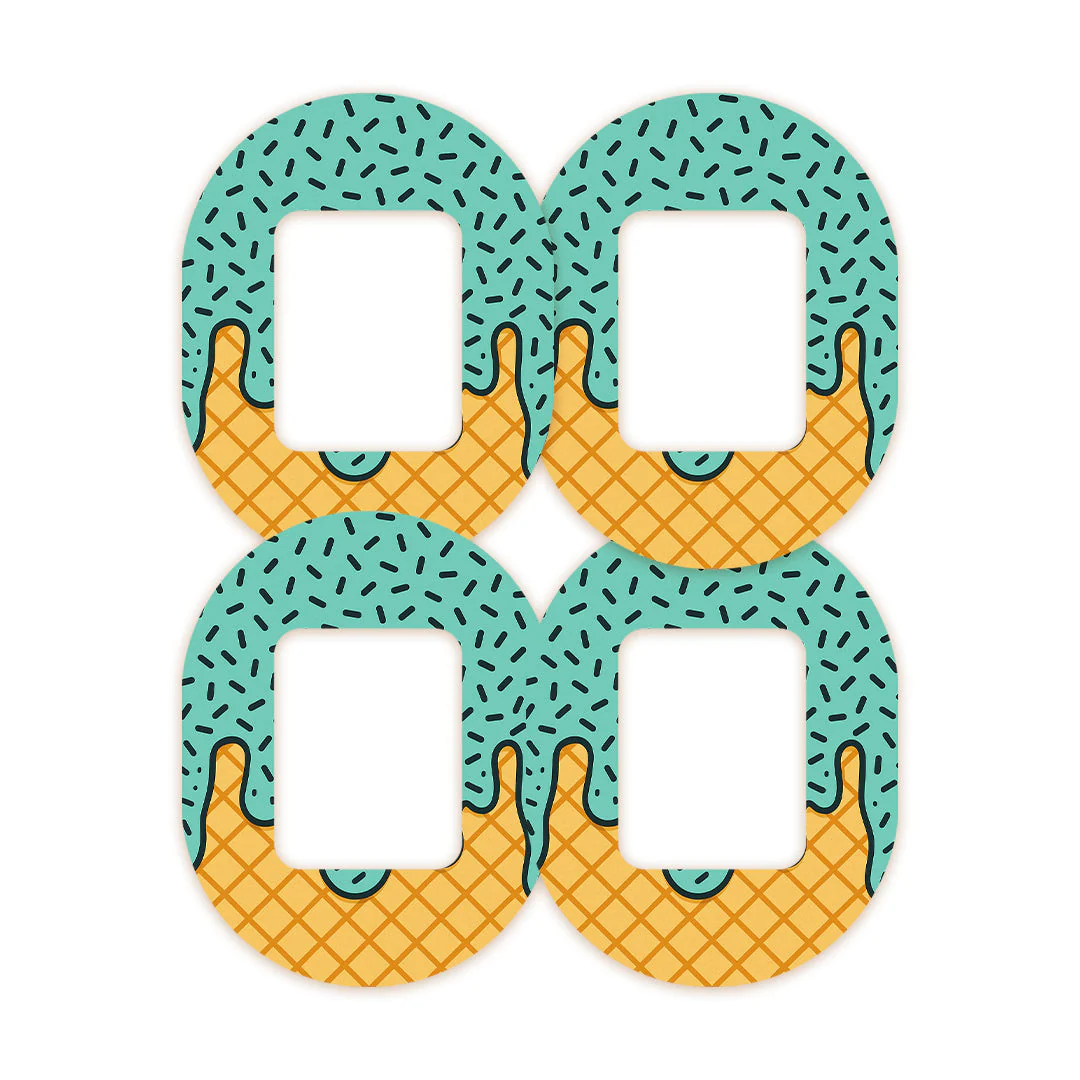 Ice Cream Social Tandem Mobi Decorative Patch Tape - Pump Peelz - Image 3