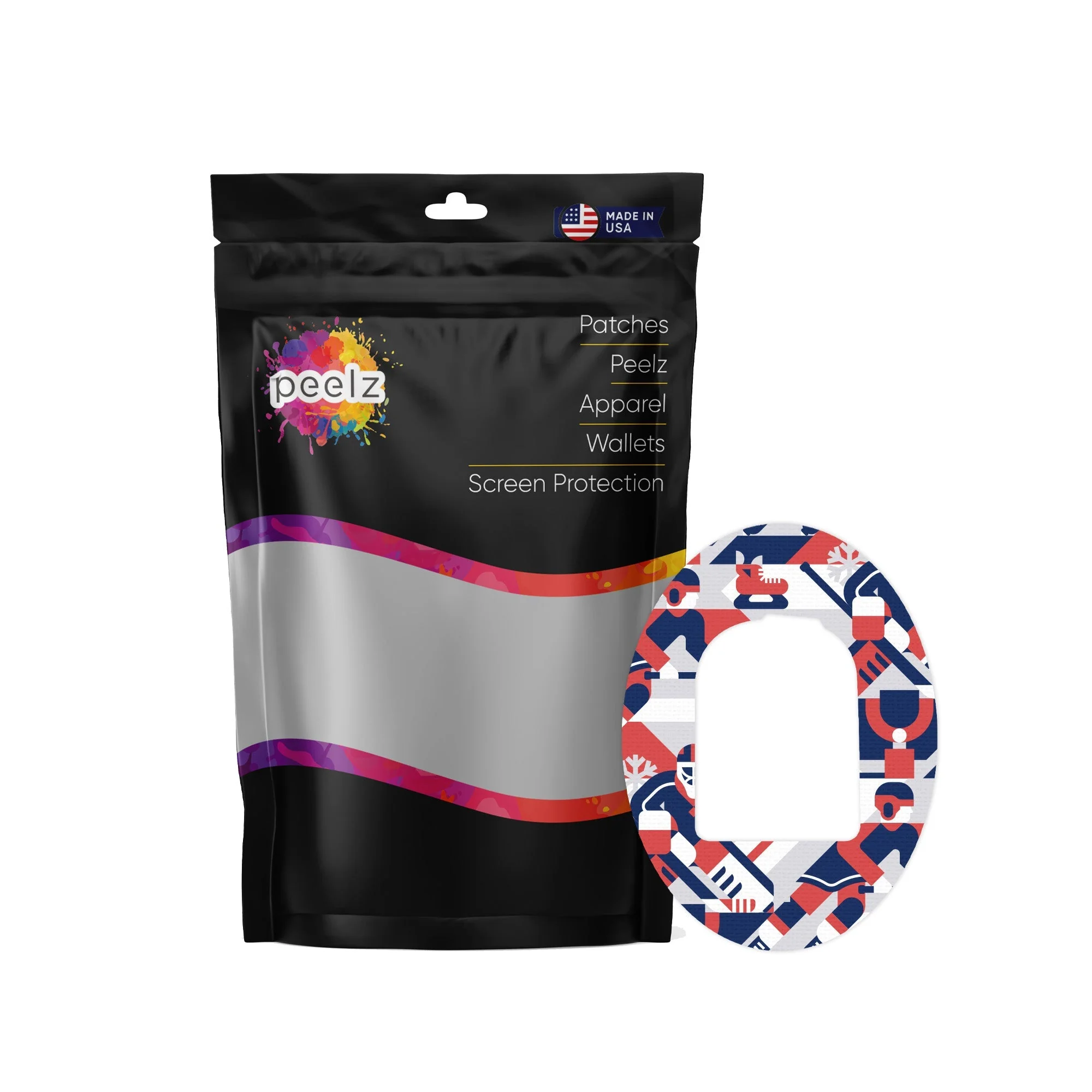 Ice Hockey Pod Patch Tape - Pump Peelz - Image 2