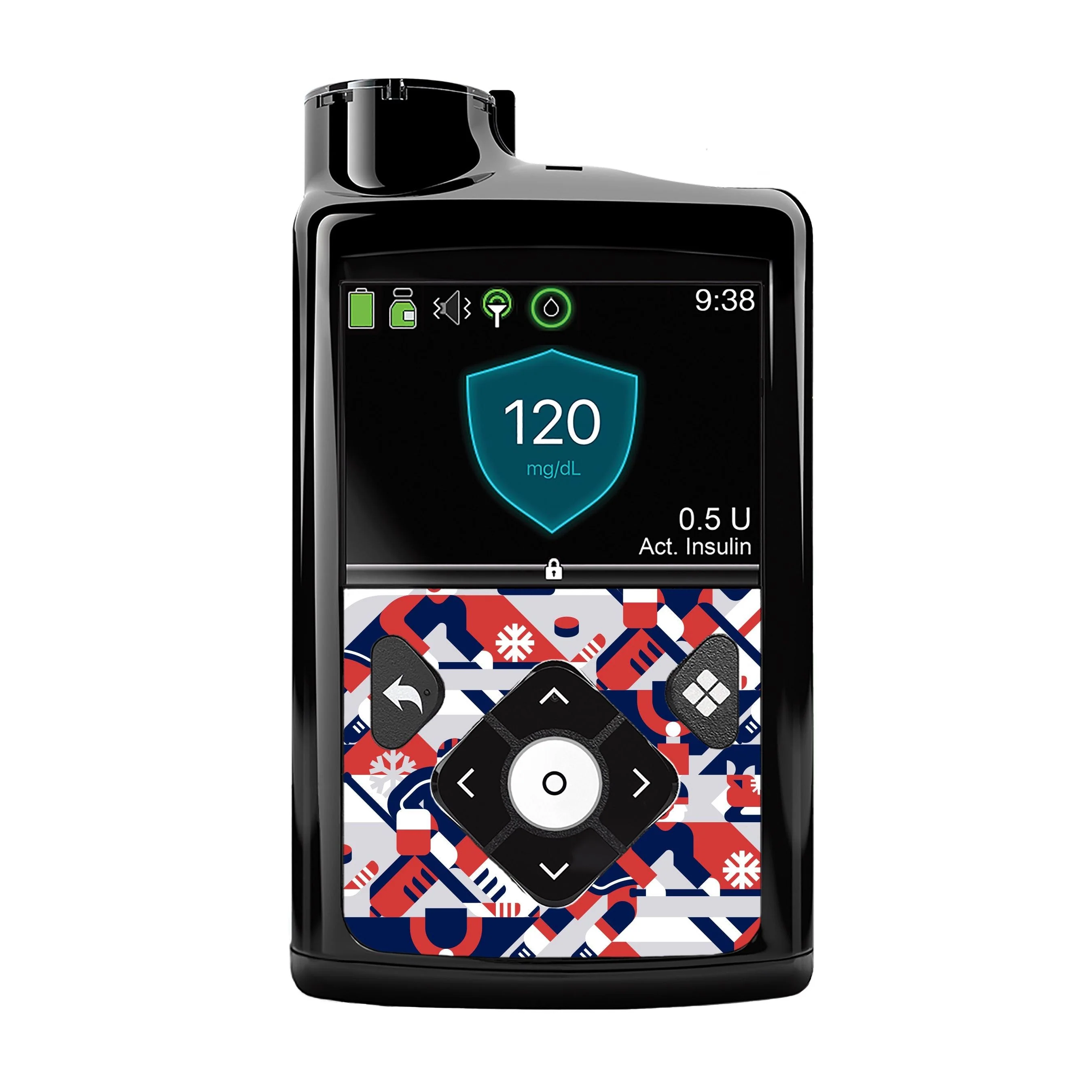 Ice Hockey Sticker for Medtronic MiniMed 770G & 780G - Image 3