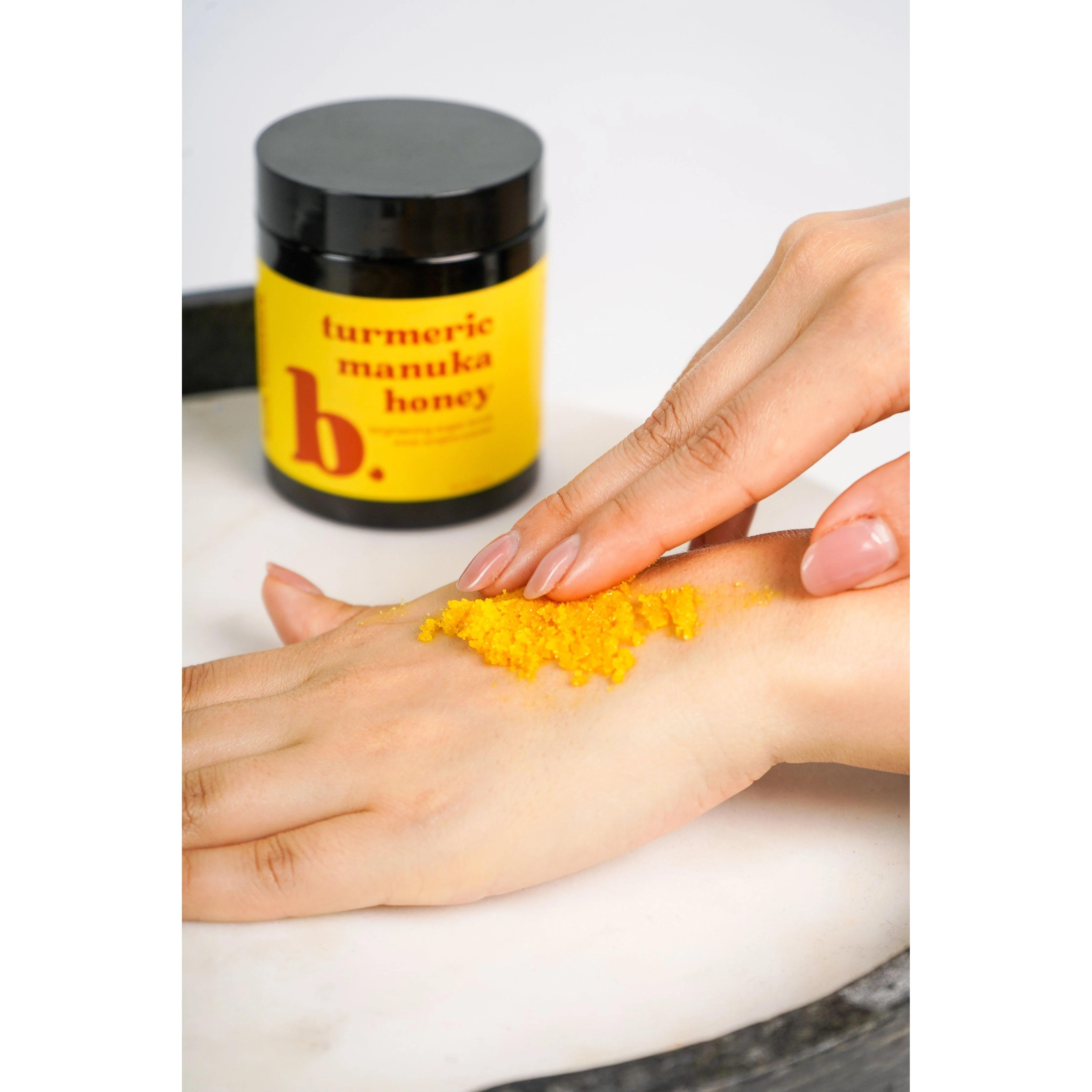 turmeric + manuka honey sugar scrub - iconic sunglow scent - Image 5