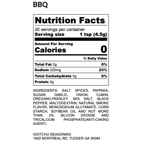Igotchu BBQ Seasoning - Image 2
