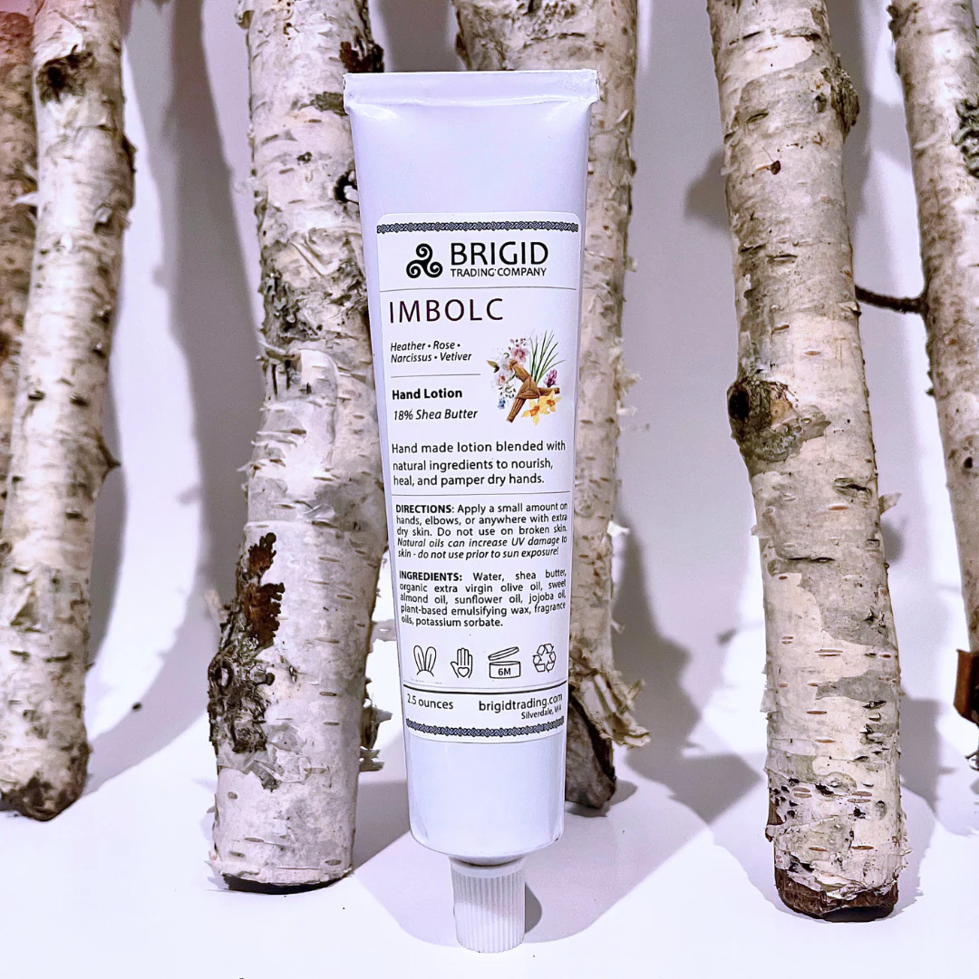 Imbolc Natural Hand Lotion - Heather, Rose, Narcissus, and Vetiver - Image 3