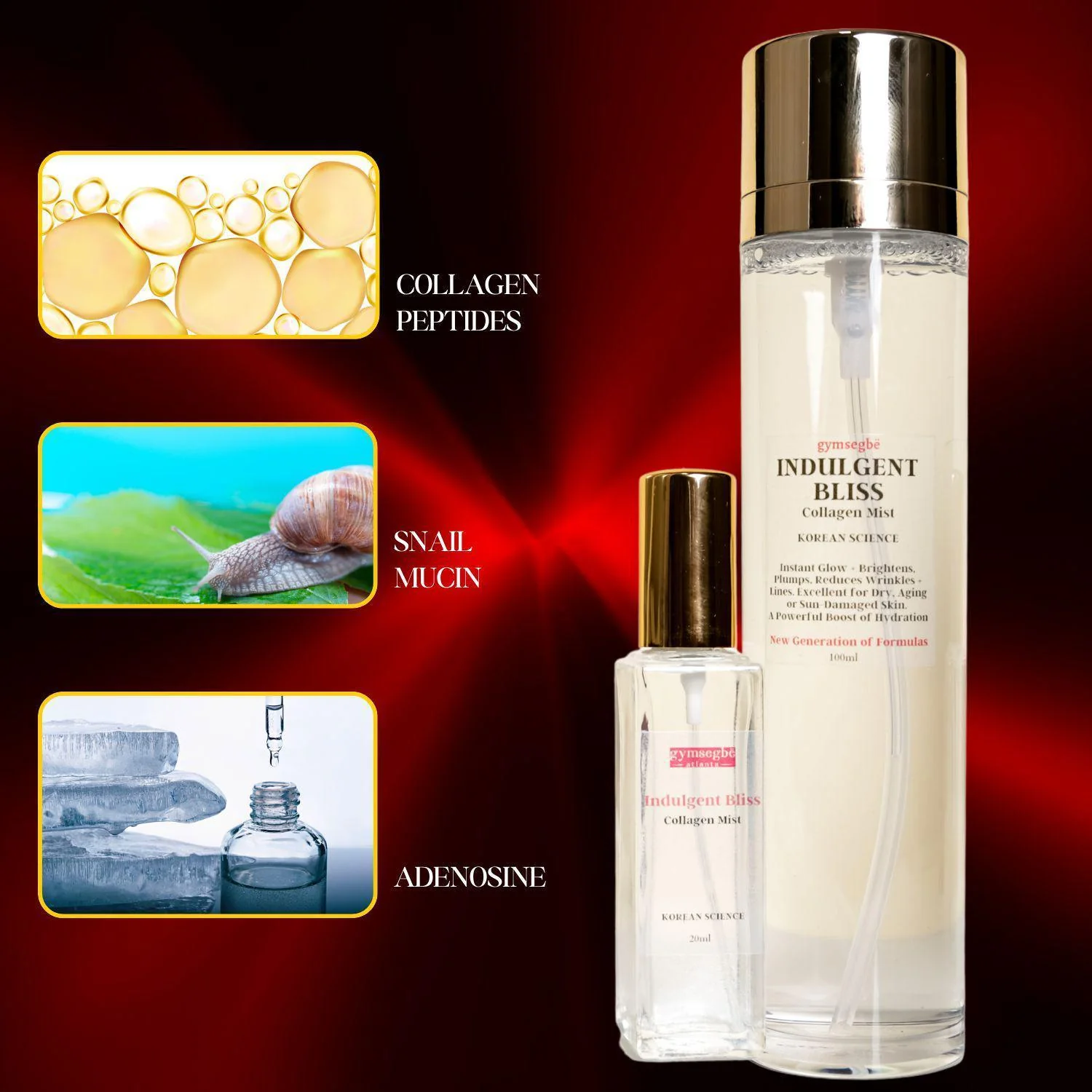 Indulgent Bliss Collagen Facial Mist - Image 3