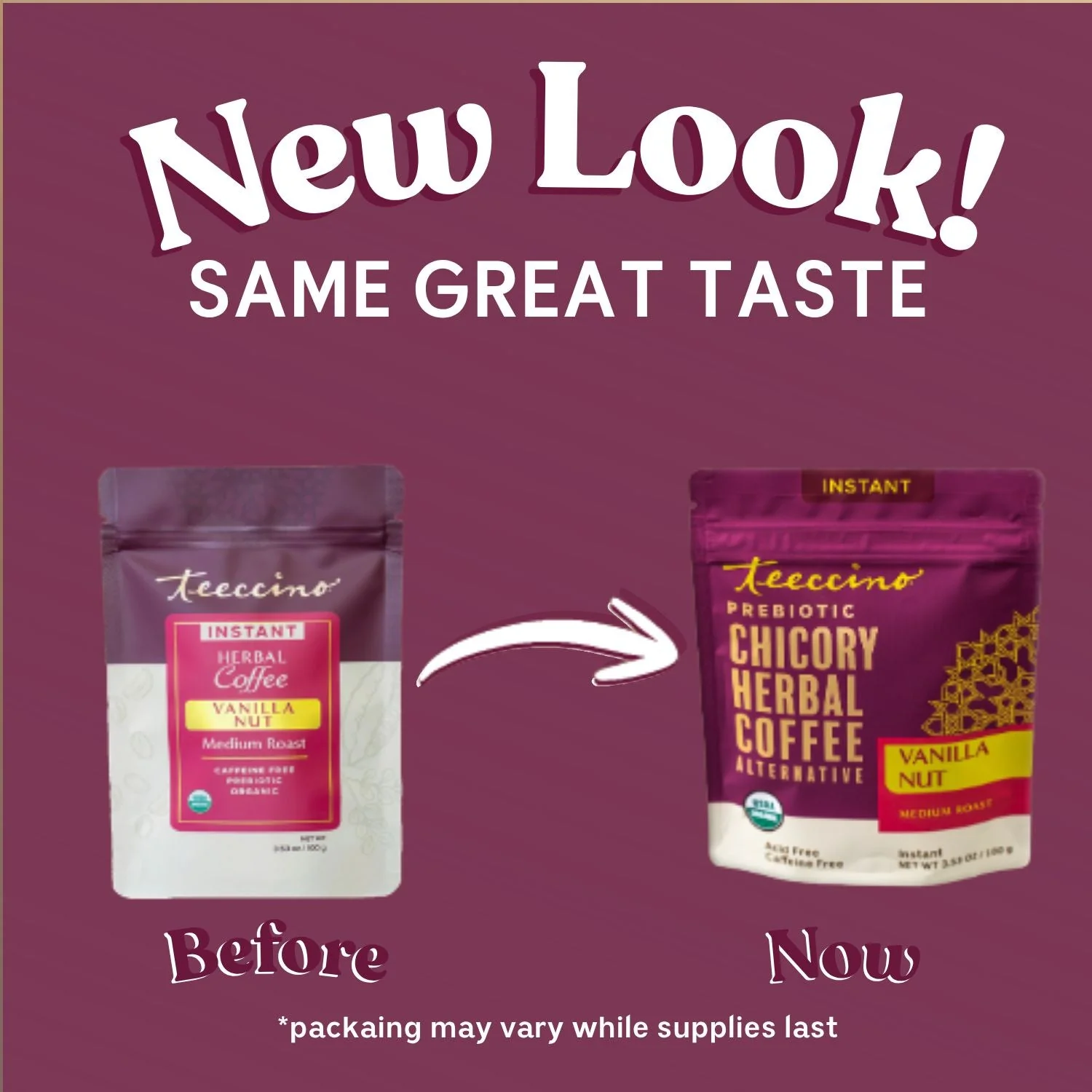 Instant Vanilla Nut Herbal Coffee - Image 4
