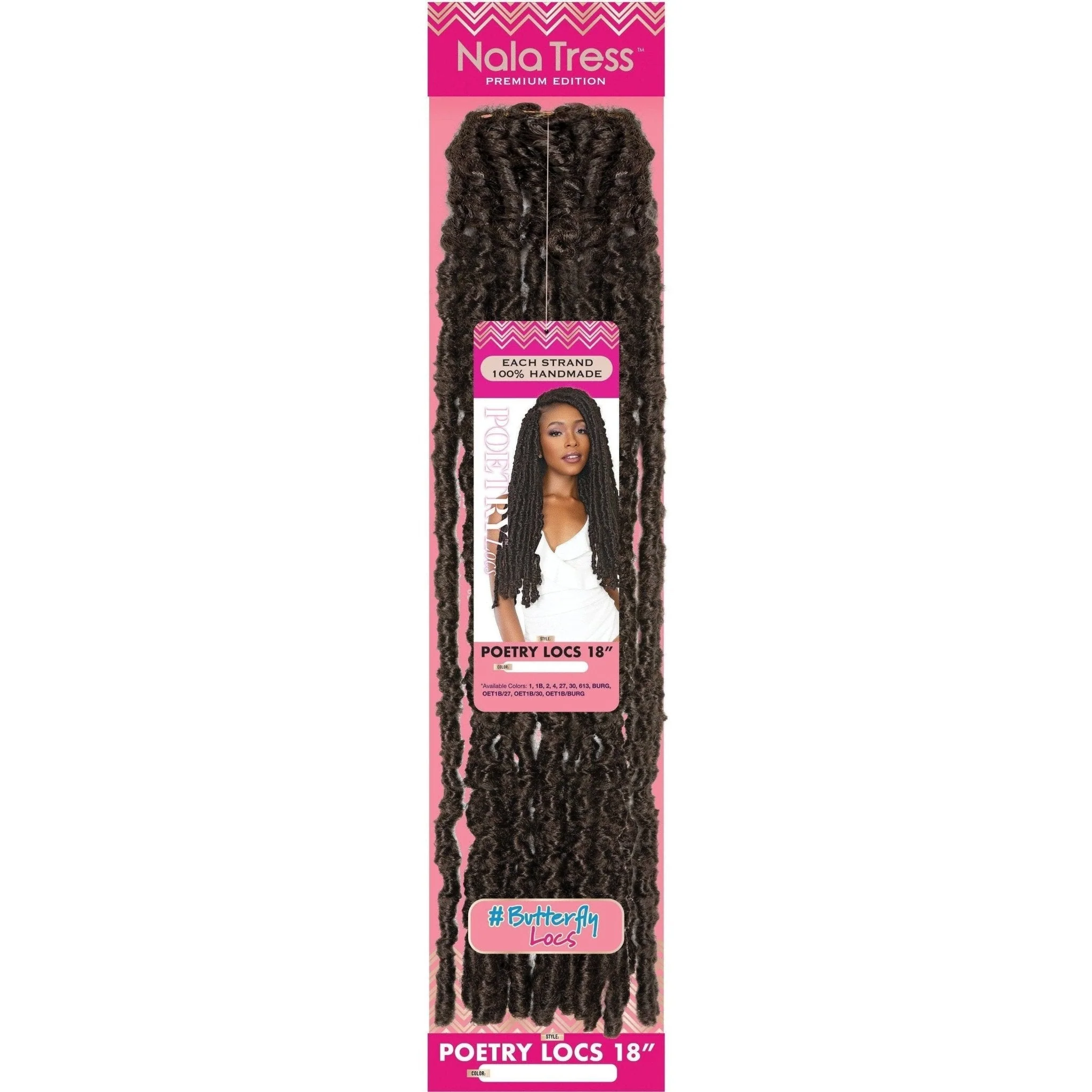 Janet Collection Nala Tress Premium Edition Poetry Locs 18"