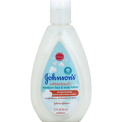 Johnson's Baby Cotton Touch Newborn Face And Body Lotion, 13.5 Oz