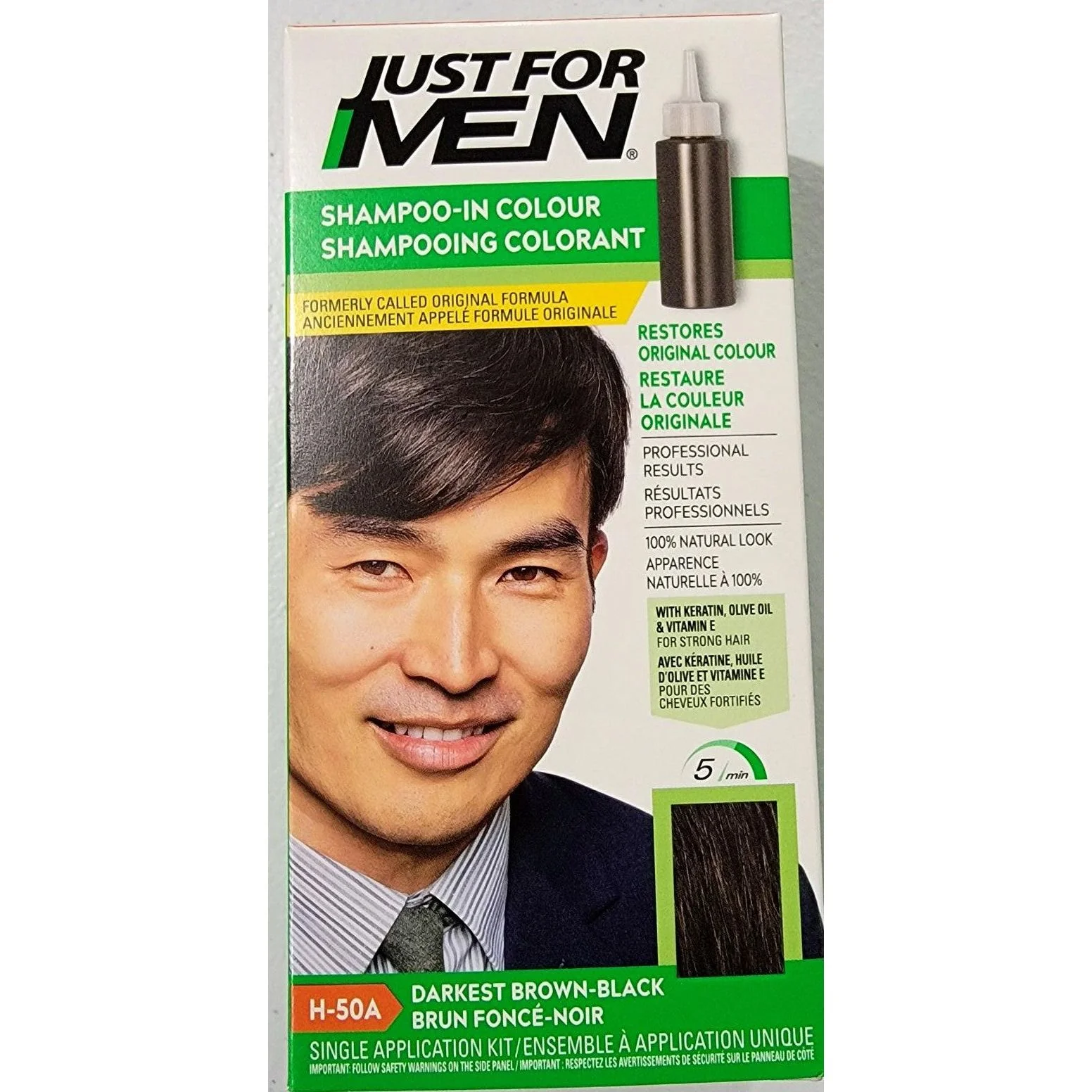 Just for Men Original Formula Darkest Brown - Black
