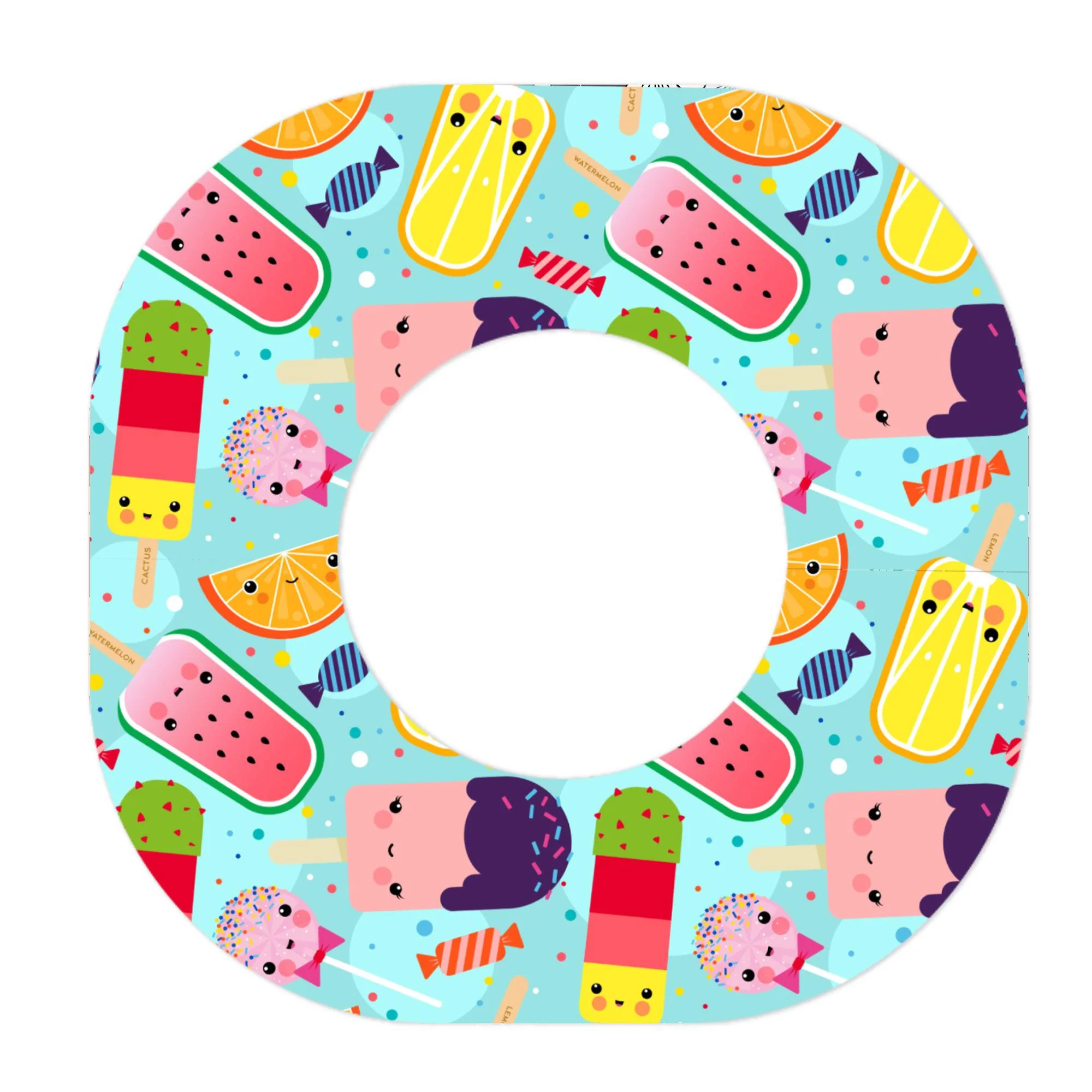 Kawaii Sweets Dexcom G7 and Stelo Patch Tape - Pump Peelz