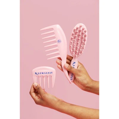 KAZMALEJE Kurlsplus Hair Comb Rose - New - Image 4