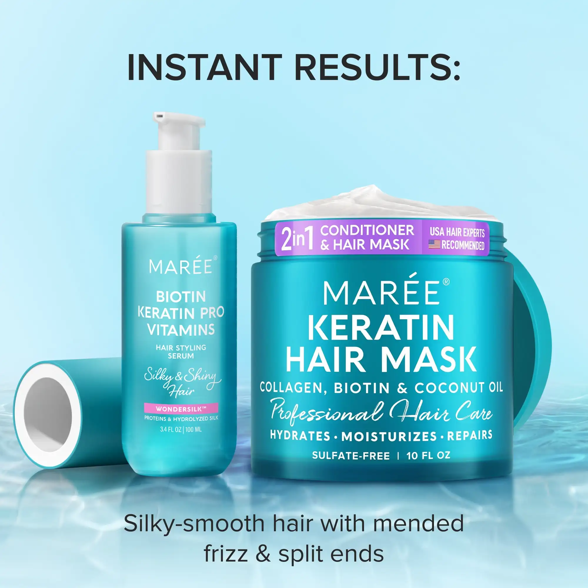 Keratin Mask for Damaged Hair - Image 11