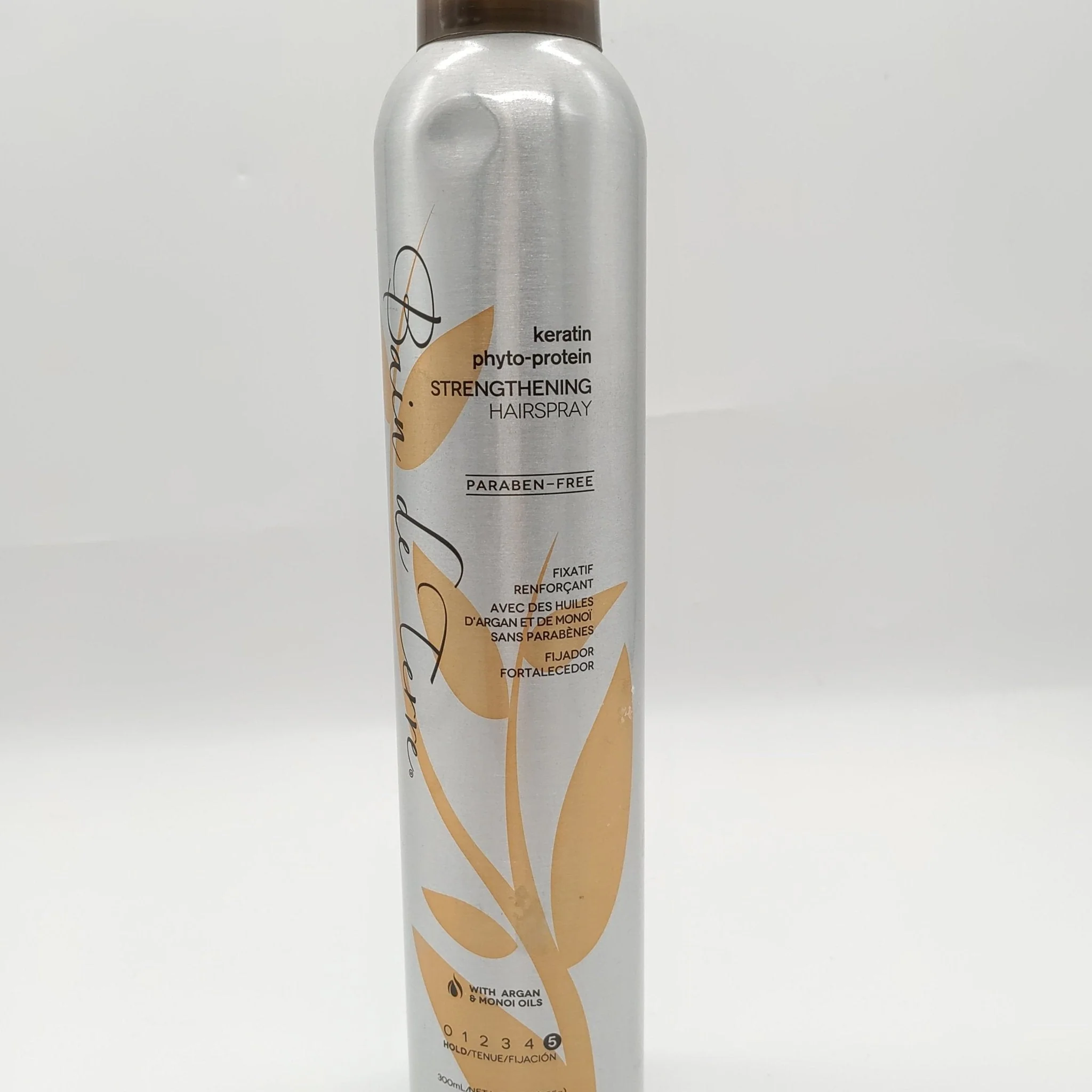 Keratin Phyto-Protein Strengthening Hairspray by Bain De Terre for Unisex - 9 Oz Hairspray