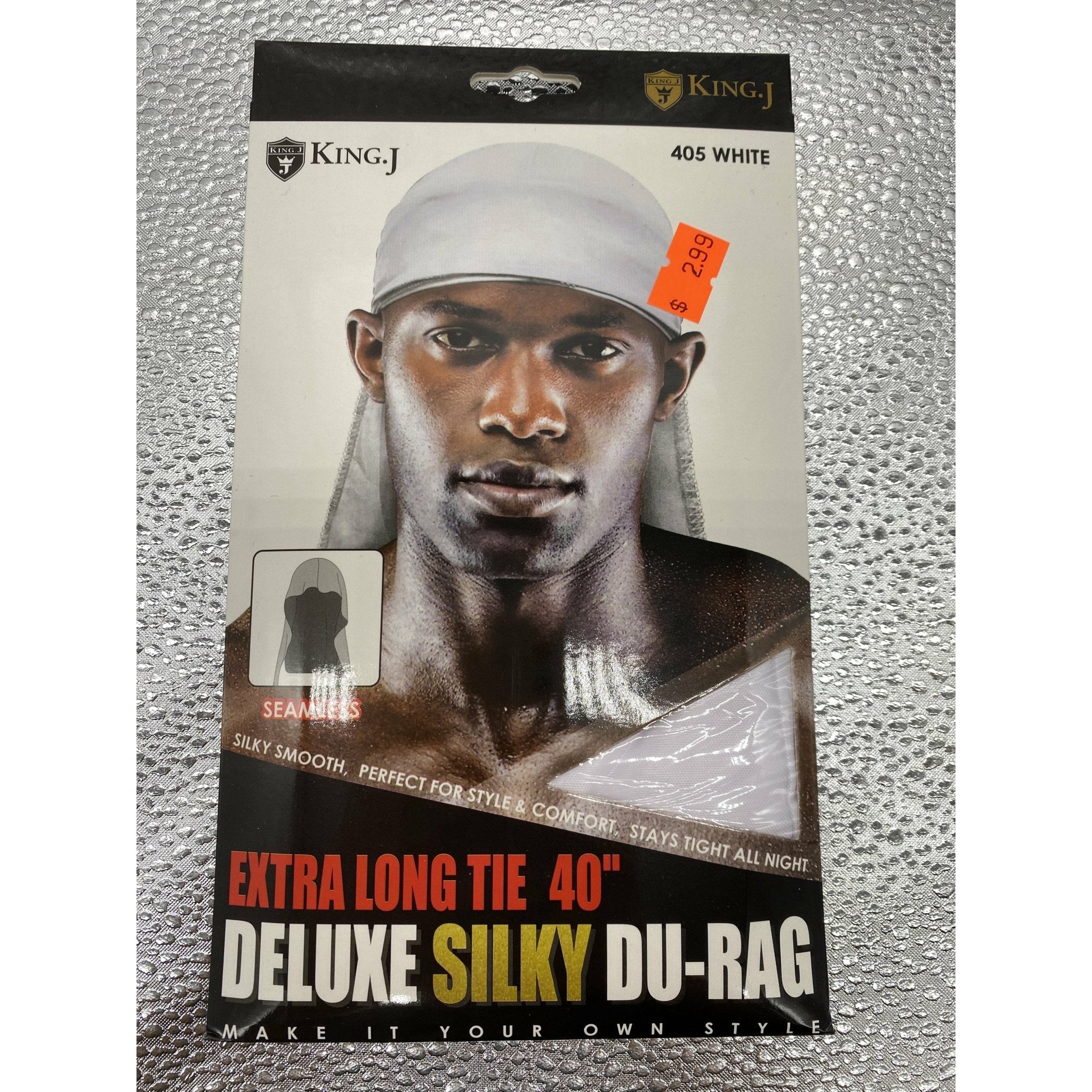 KING.J EXTRA LONG TIE 40" DELUXE SILKY DU-RAG - Image 10
