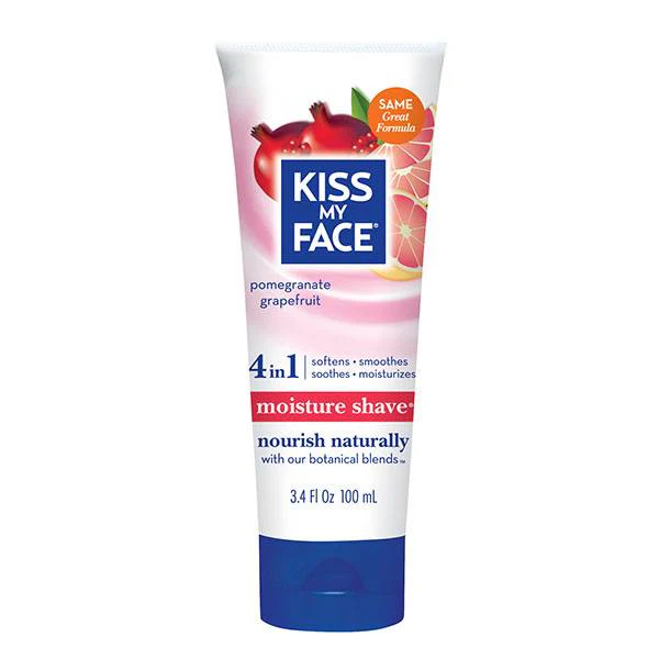 Kiss My Face Pomegranate Grapefruit Moisture Shave 3.4 Oz