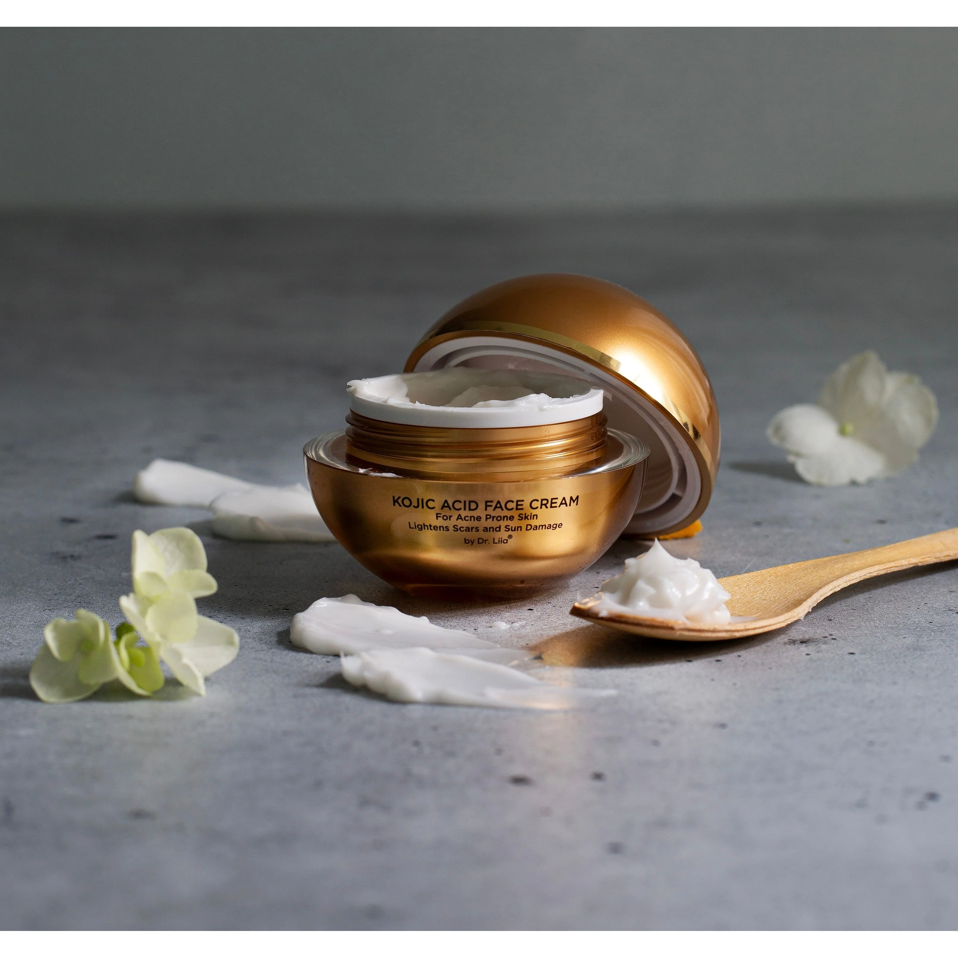 Kojic Acid Brightening Face Cream – Vegan, Gluten-Free & Acne-Prone Skin Friendly