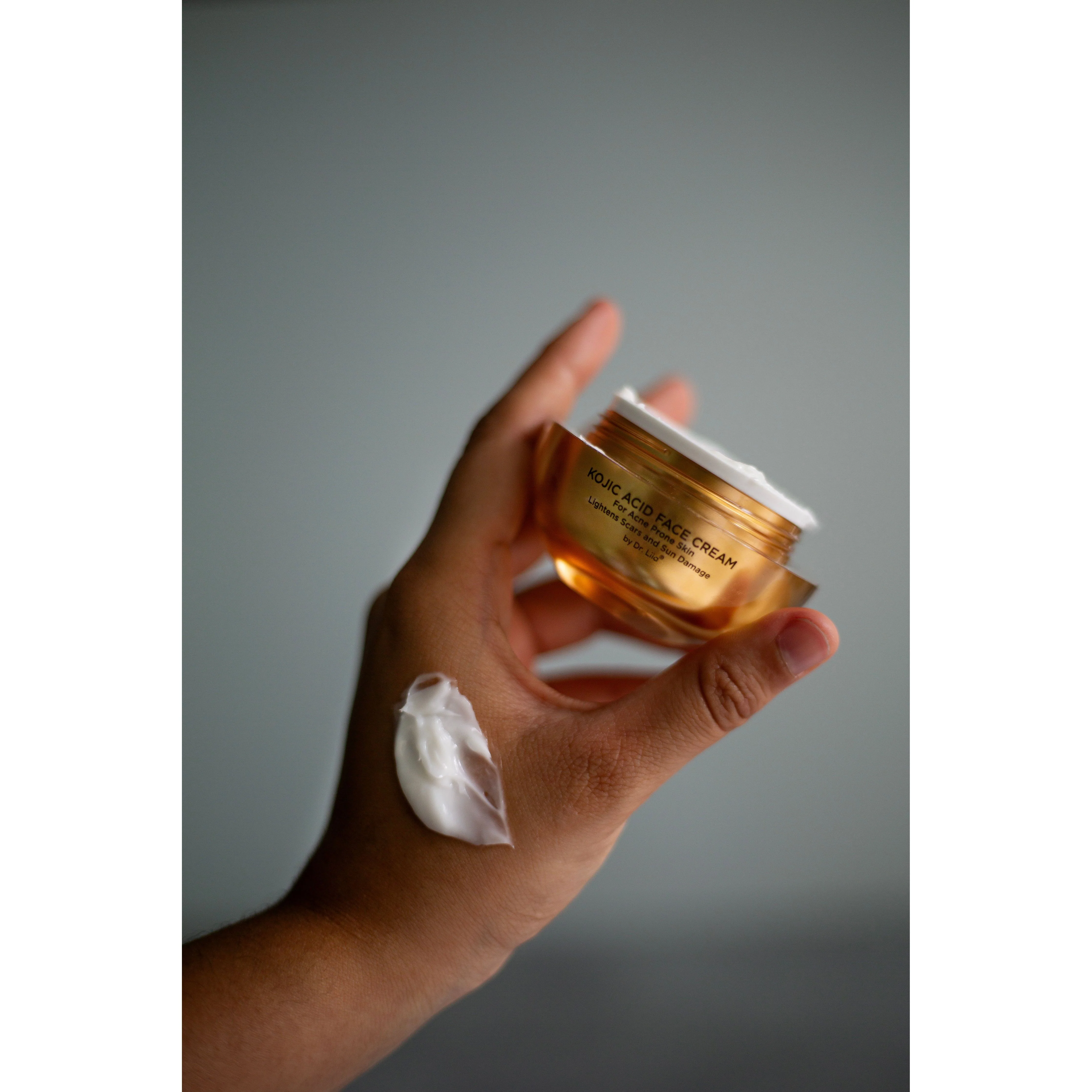 Kojic Acid Brightening Face Cream – Vegan, Gluten-Free & Acne-Prone Skin Friendly - Image 5