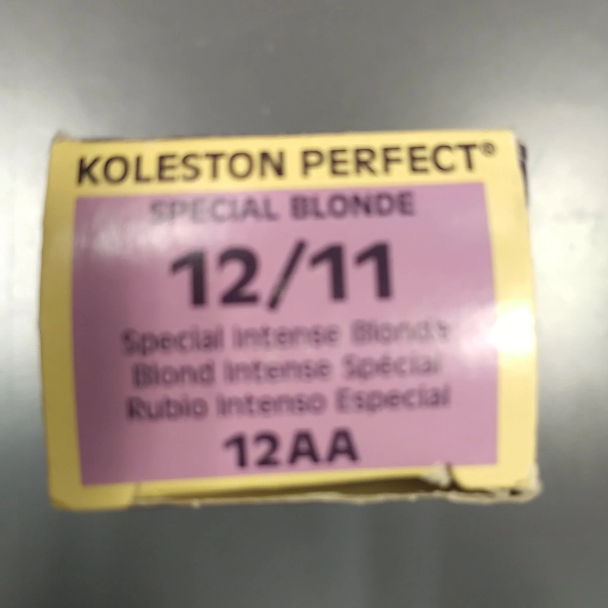 koleston perfect 12/11 color tube