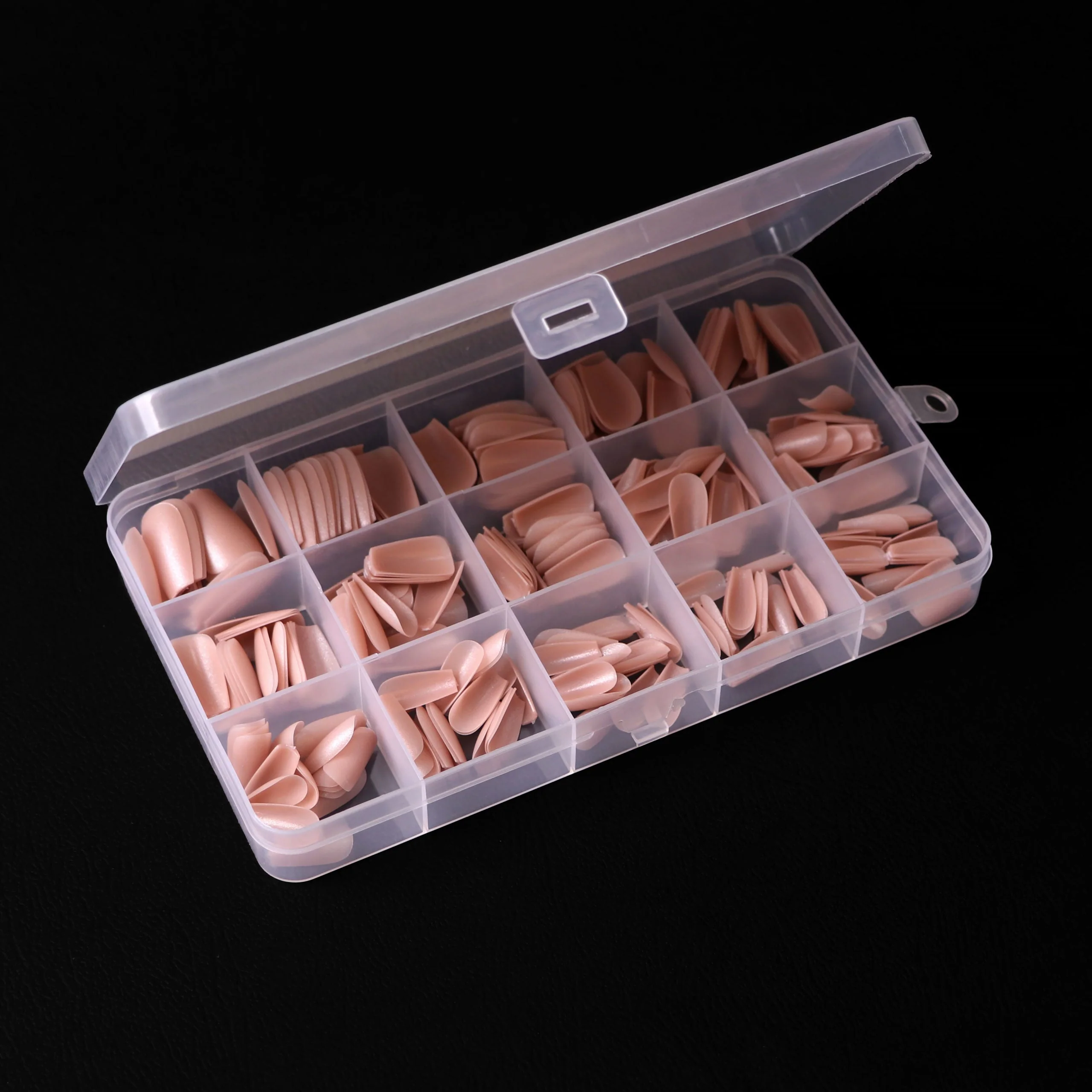 KOMILFO SOFAST NAIL FROMS NUDE BALLERINA SHORT, 360 PCS 456077 - Image 5