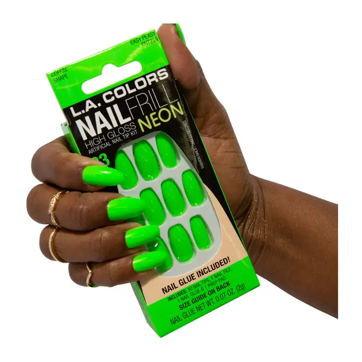 LA Colors High Gloss Neon Nail - Image 2