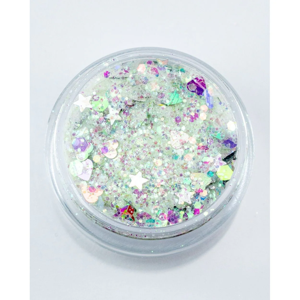 La La Land - Chunky Iridescent Glitter with Hearts - Image 2