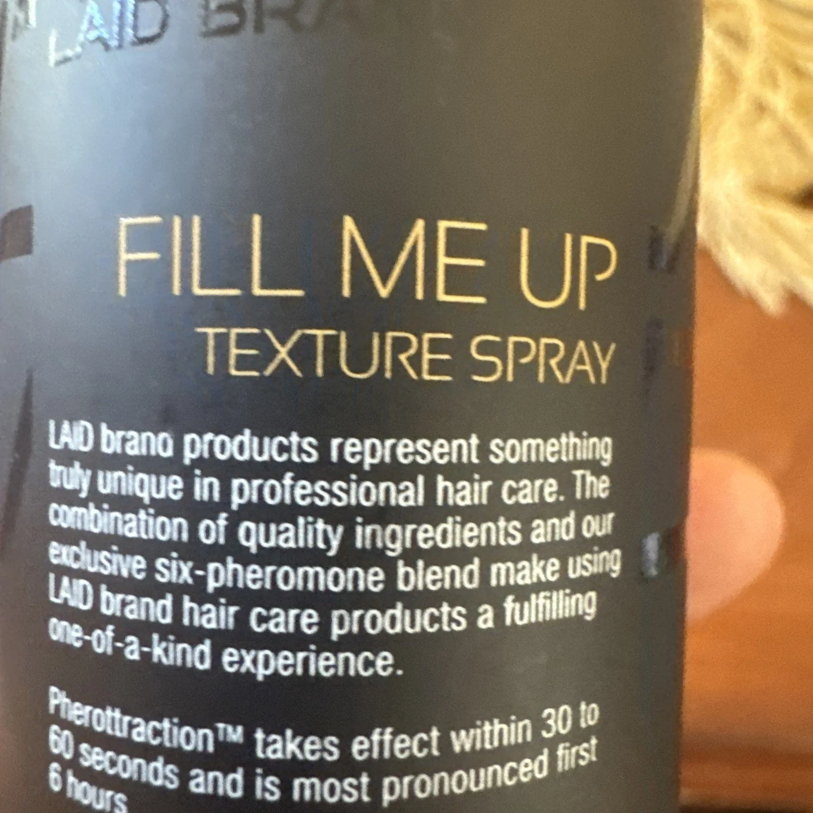 Laid Brand Fill Me Up Texture Spray 5.4 Oz(cap Missing) - Image 3