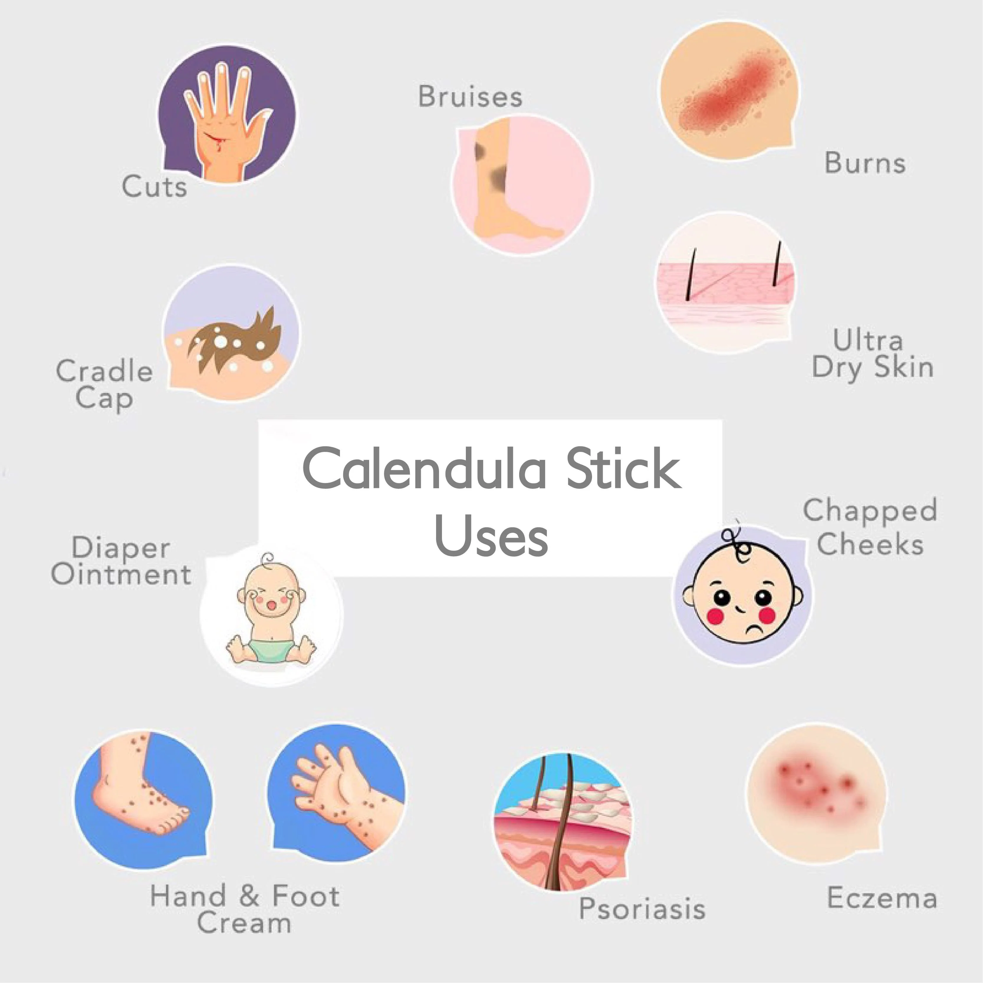 Lavender Bud Skin Stick - Organic Lotion Stick - Travel Size - Image 6