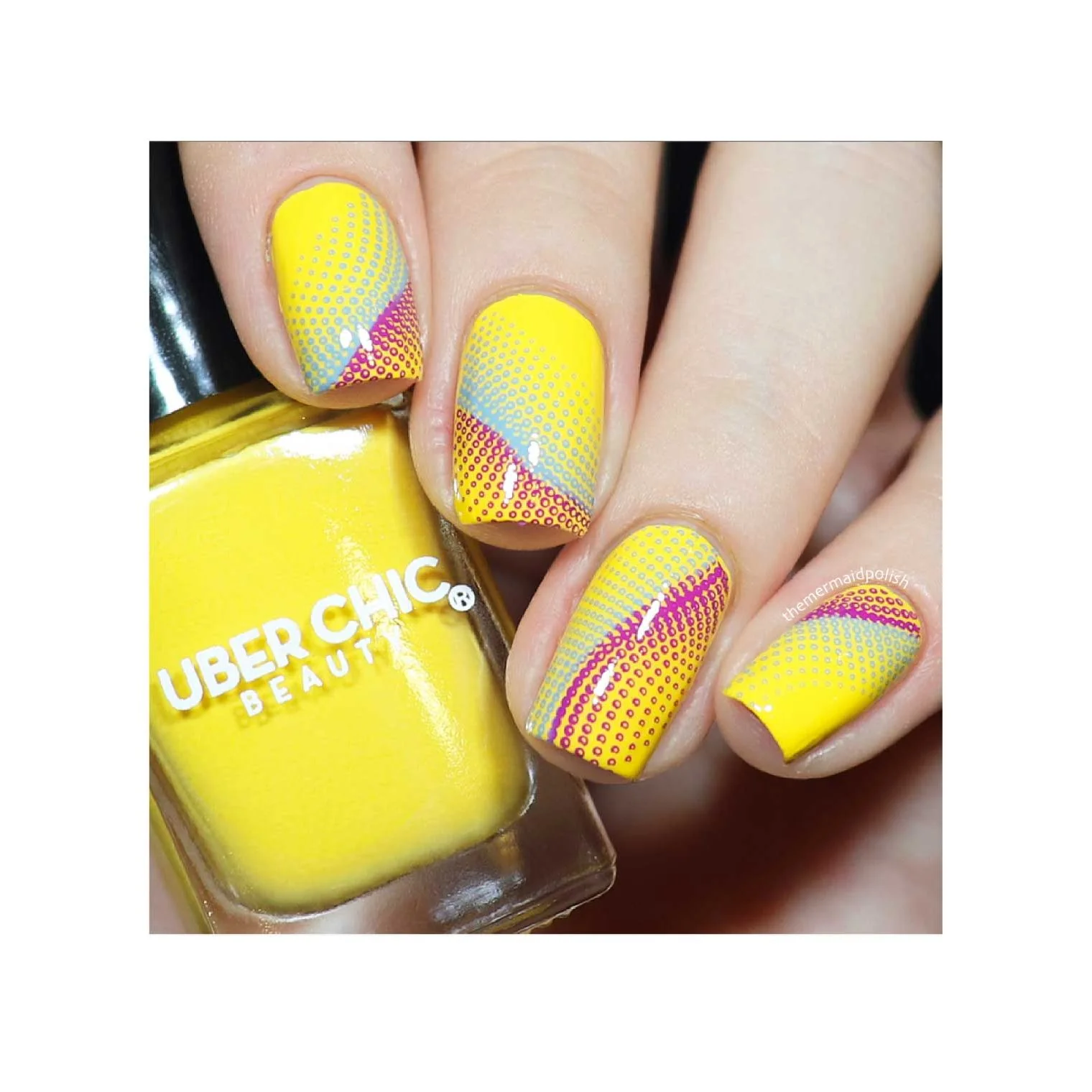 Lazy Little Bumblebee - Stamping Polish - Image 3