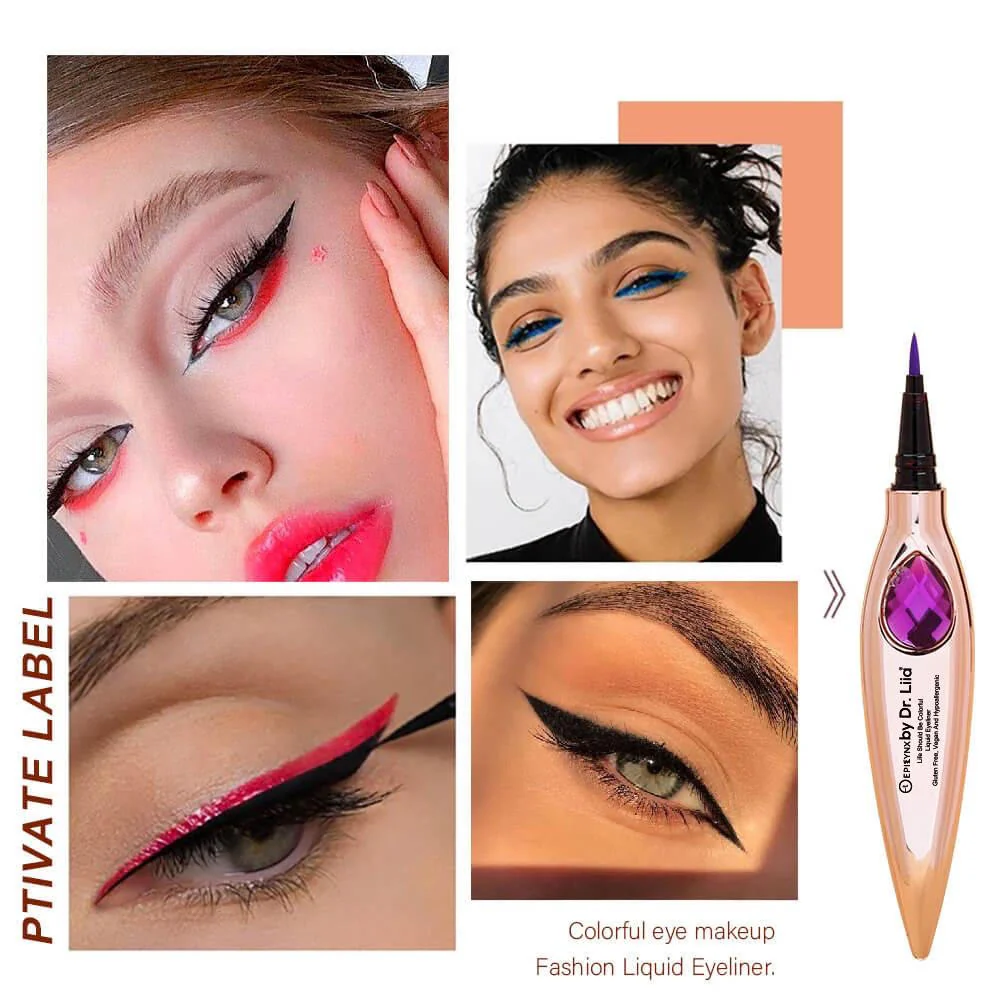 Limited Spring Edition Liquid Eyeliner - Waterproof & Smudge-Proof - Image 15
