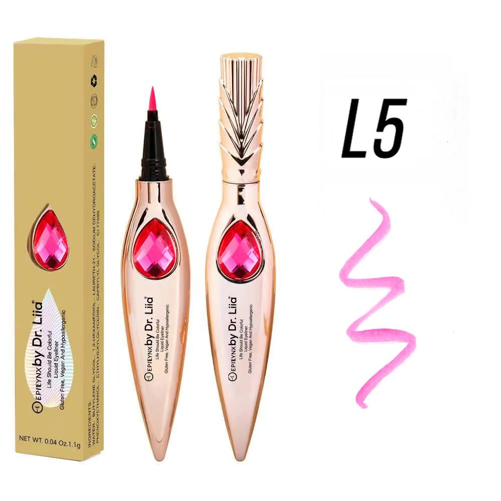 Limited Spring Edition Liquid Eyeliner - Waterproof & Smudge-Proof - Image 6